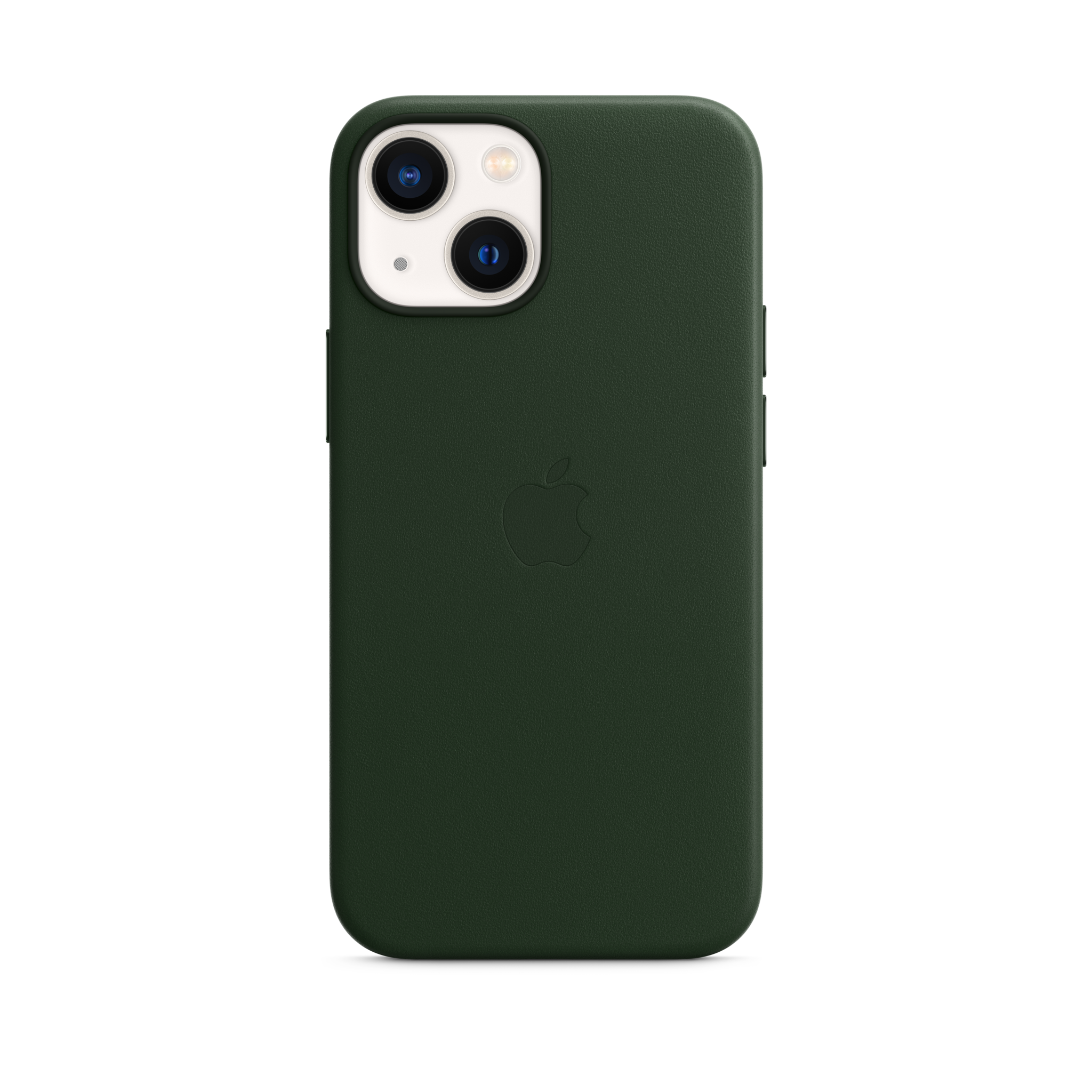 iPhone 13 mini Leather Case with MagSafe — Sequoia Green