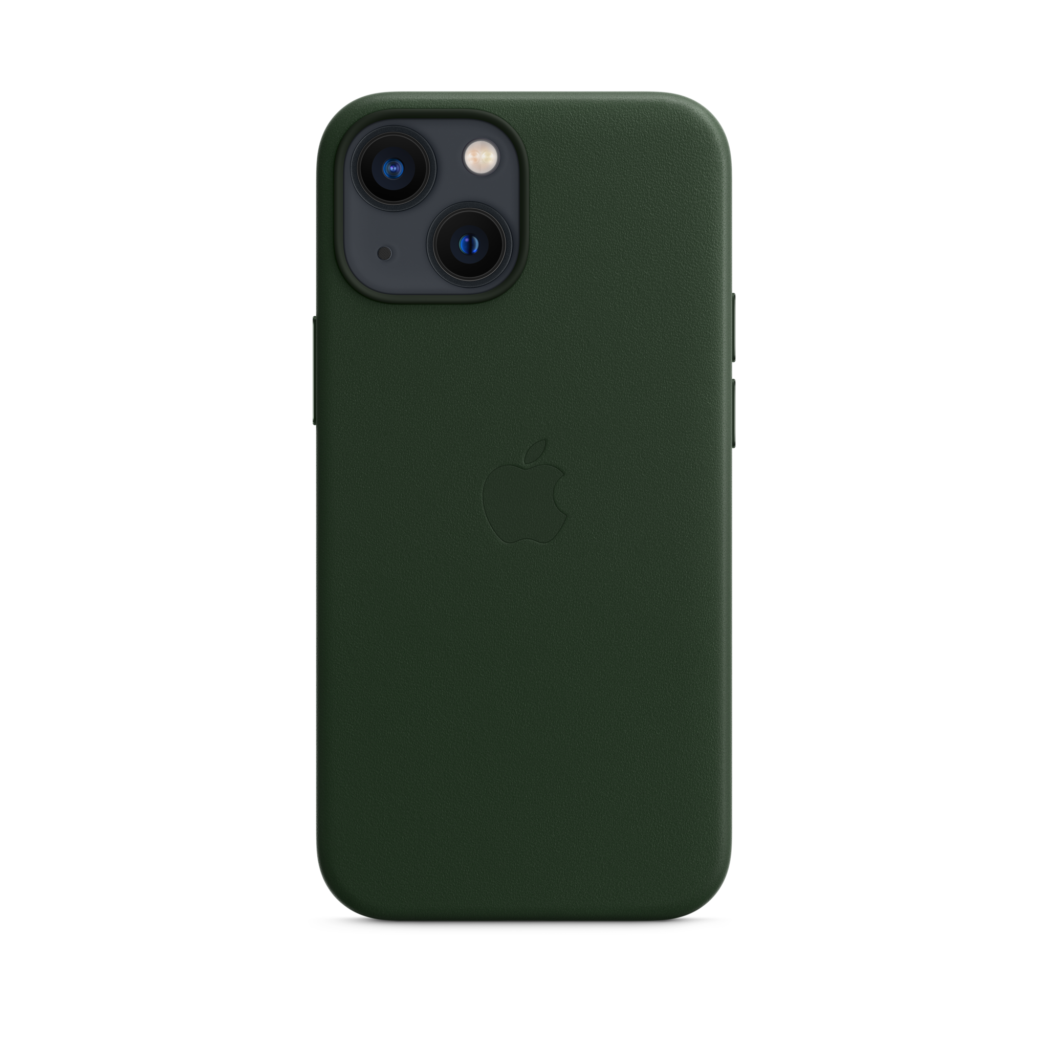 iPhone 13 mini Leather Case with MagSafe — Sequoia Green