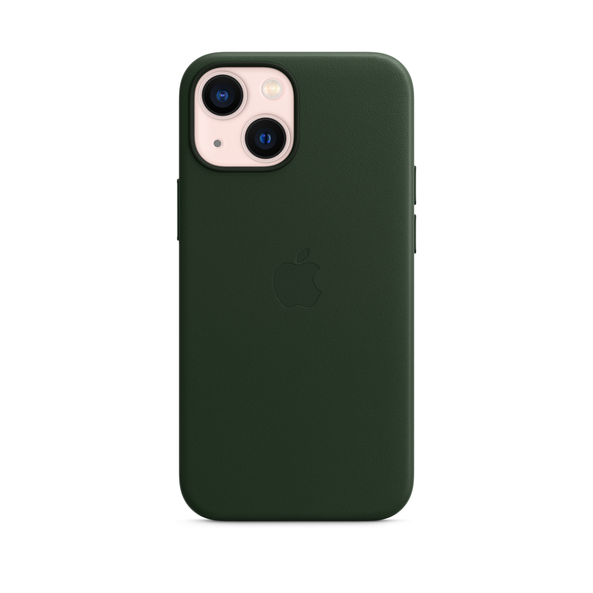iPhone 13 mini Leather Case with MagSafe — Sequoia Green