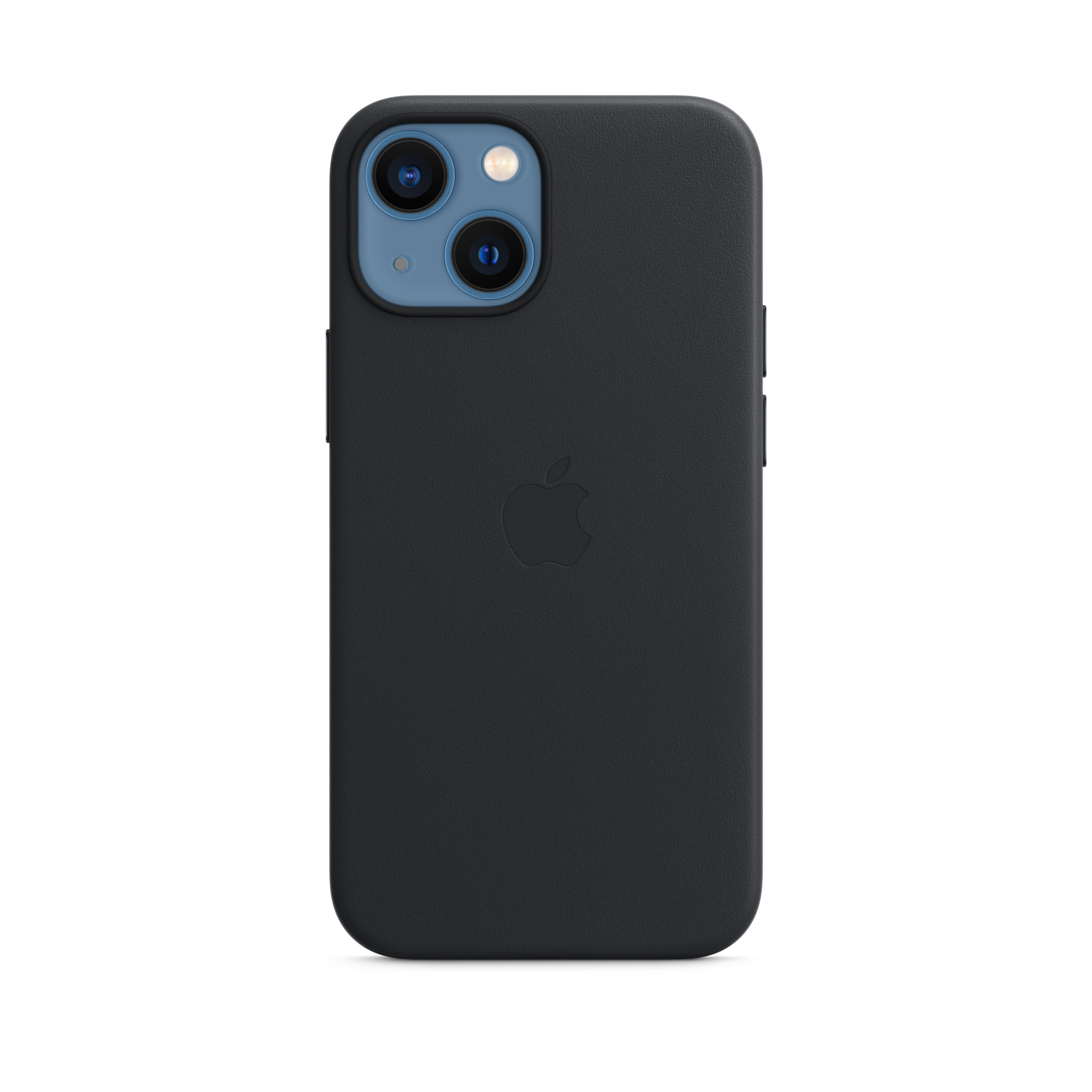 iPhone 13 mini Leather Case with MagSafe — Midnight