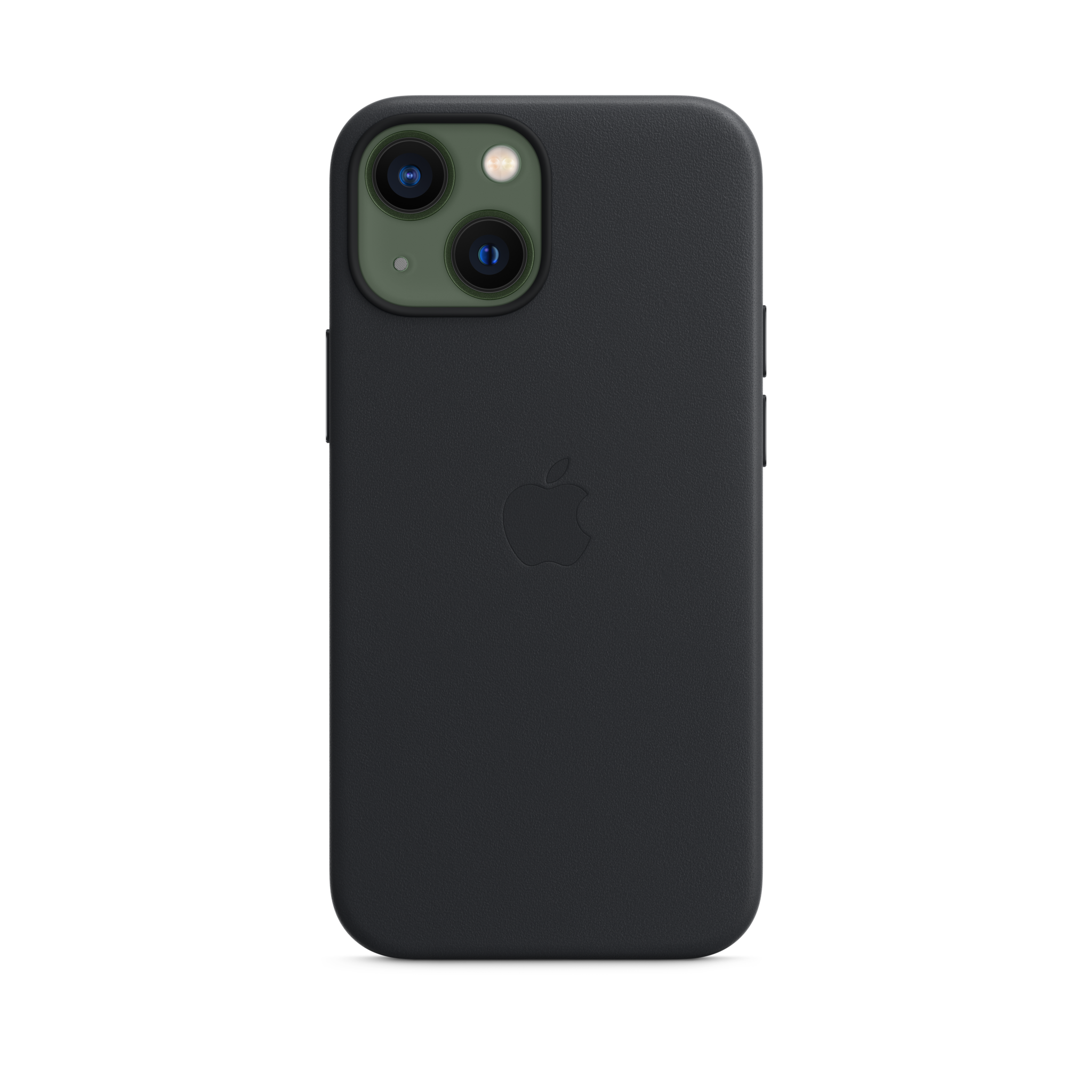 iPhone 13 mini Leather Case with MagSafe — Midnight