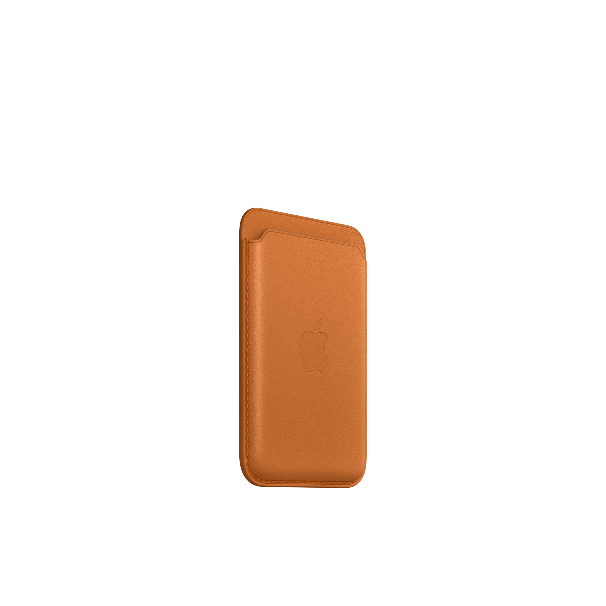 iPhone Leather Wallet with MagSafe — Golden Brown