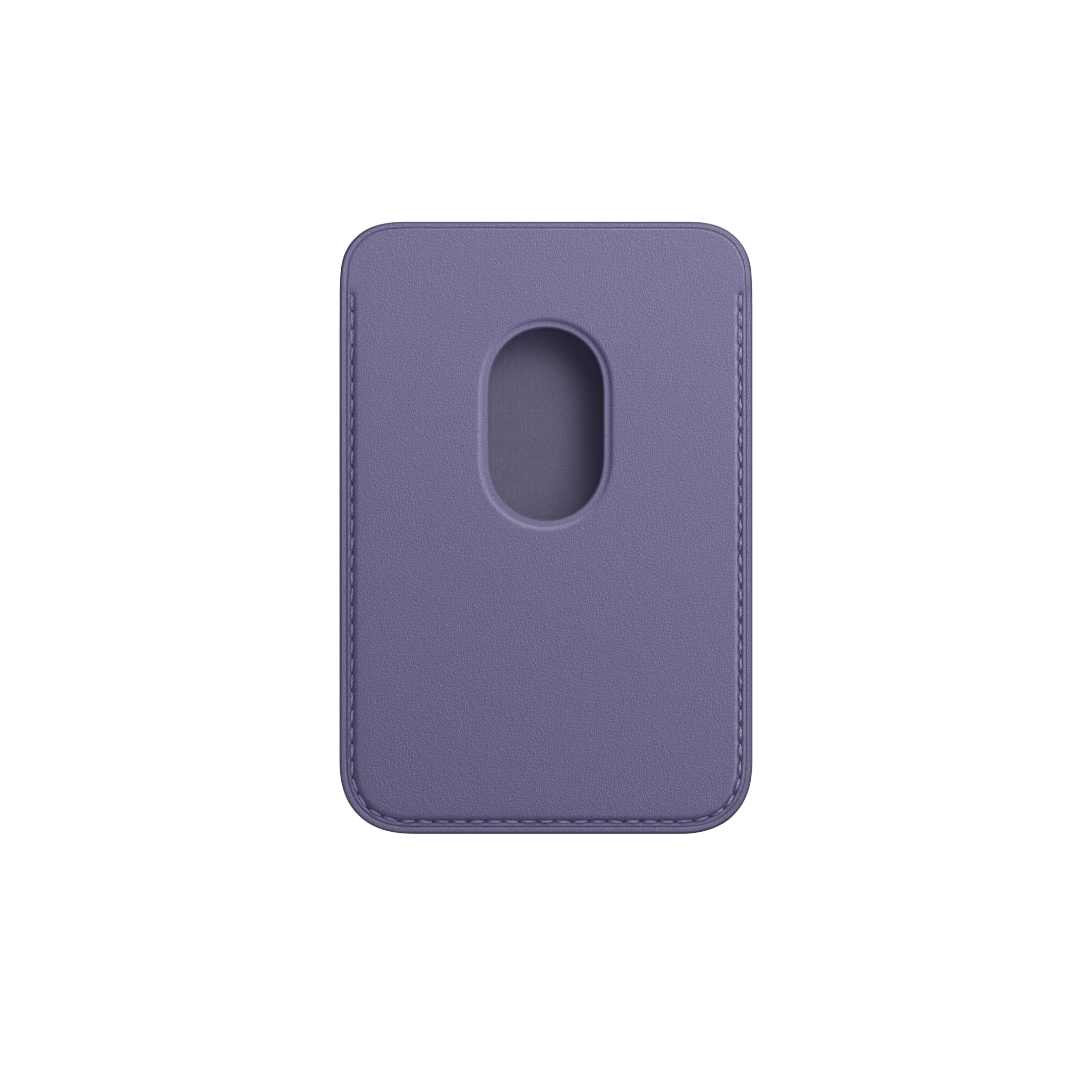 iPhone Leather Wallet with MagSafe — Wisteria