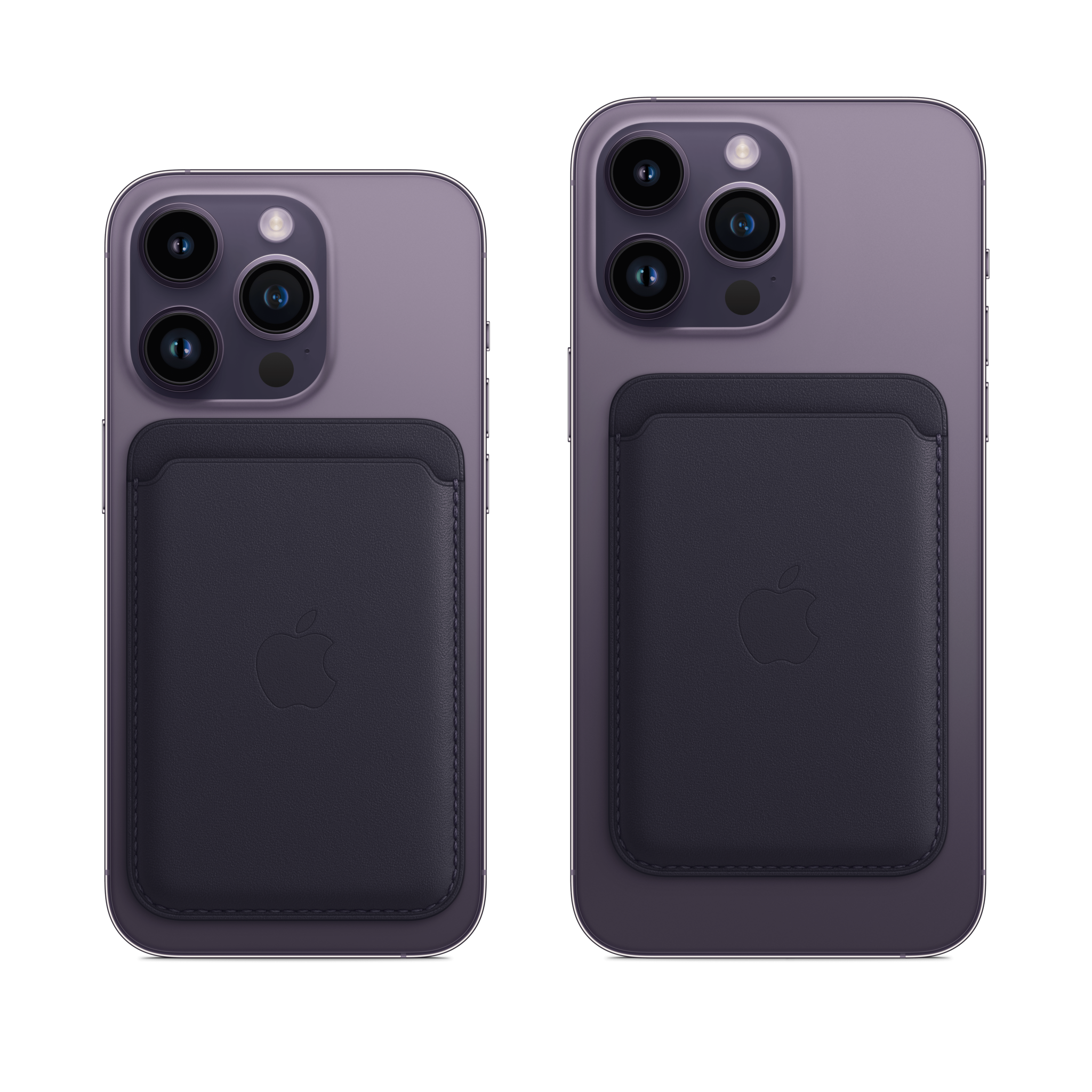 iPhone Leather Wallet with MagSafe — Wisteria