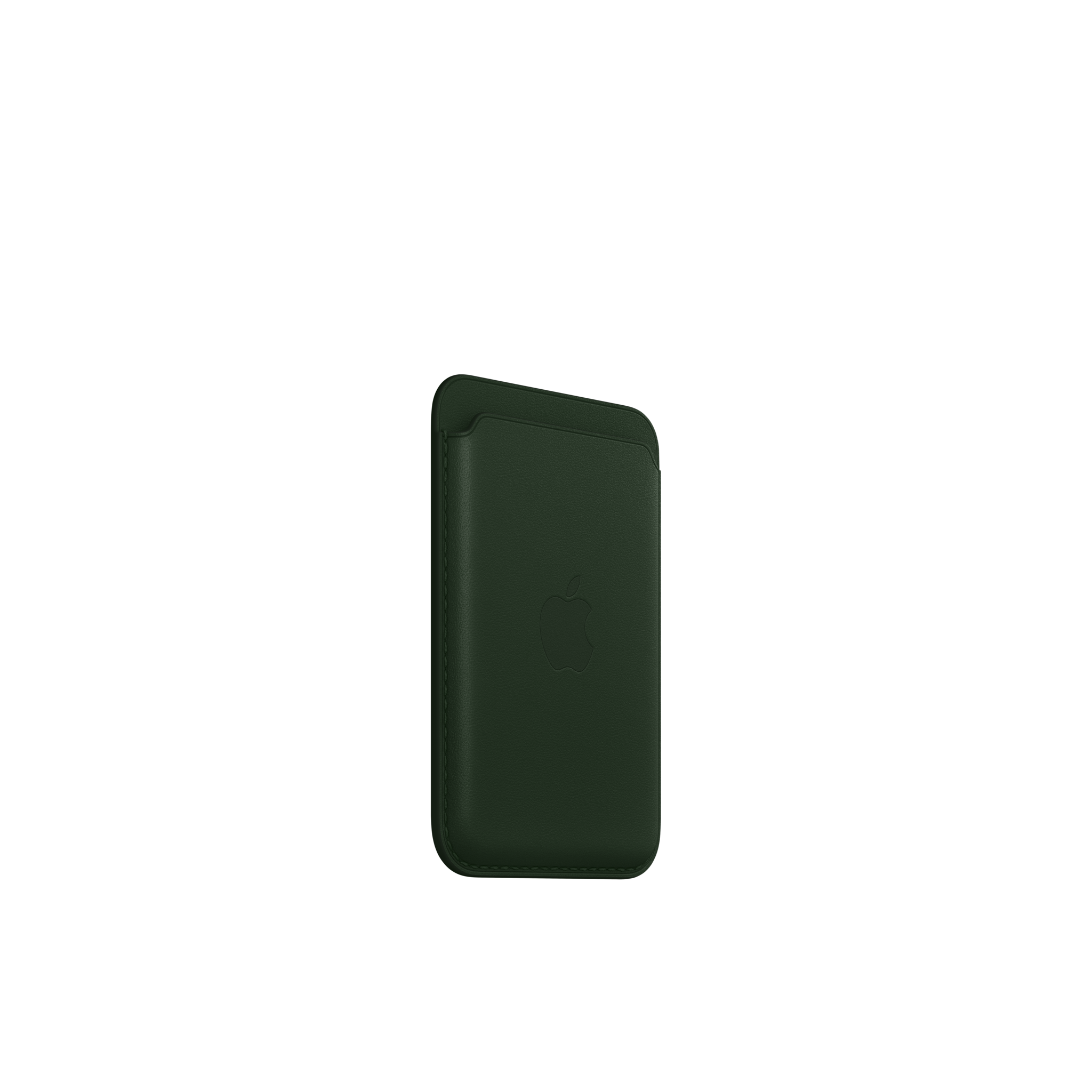 iPhone Leather Wallet with MagSafe — Sequoia Green