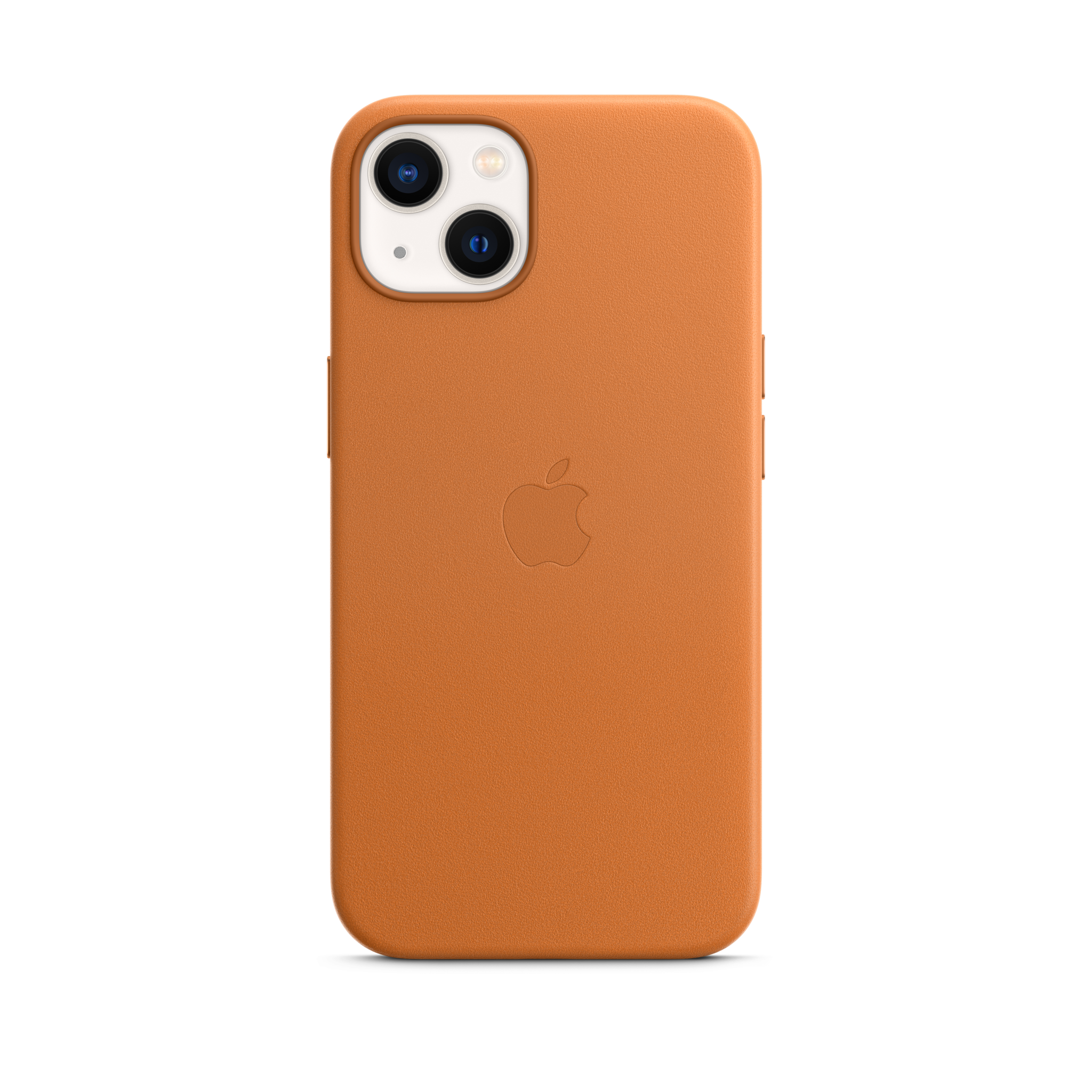 iPhone 13 Leather Case with MagSafe — Golden Brown
