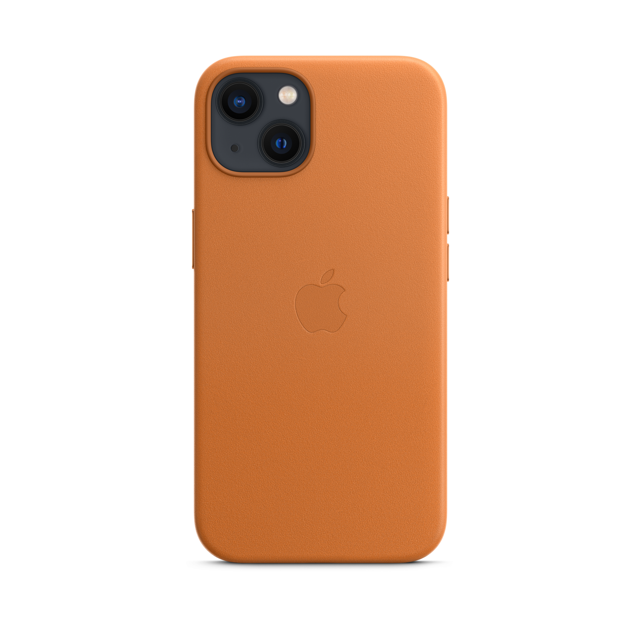 iPhone 13 Leather Case with MagSafe — Golden Brown