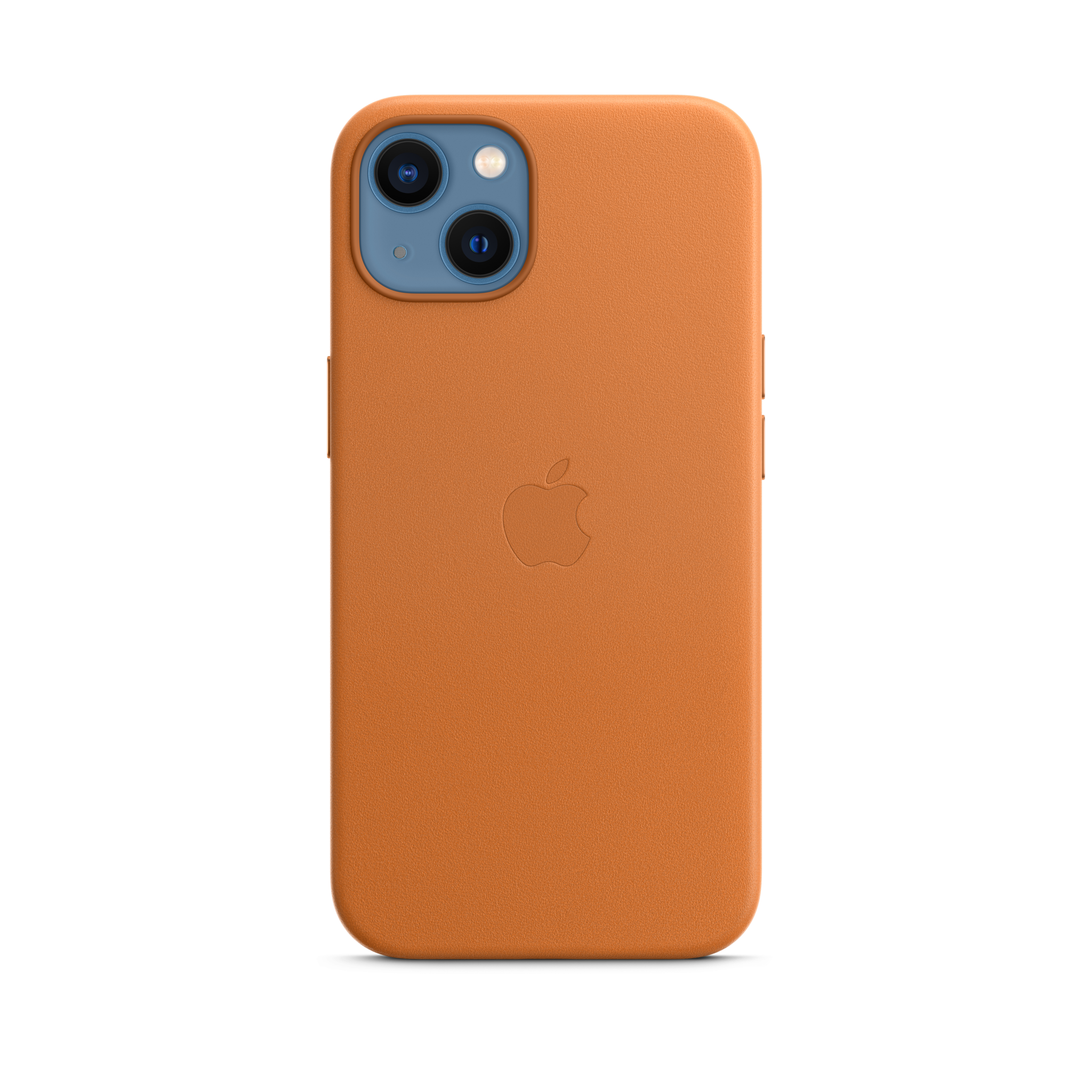 iPhone 13 Leather Case with MagSafe — Golden Brown