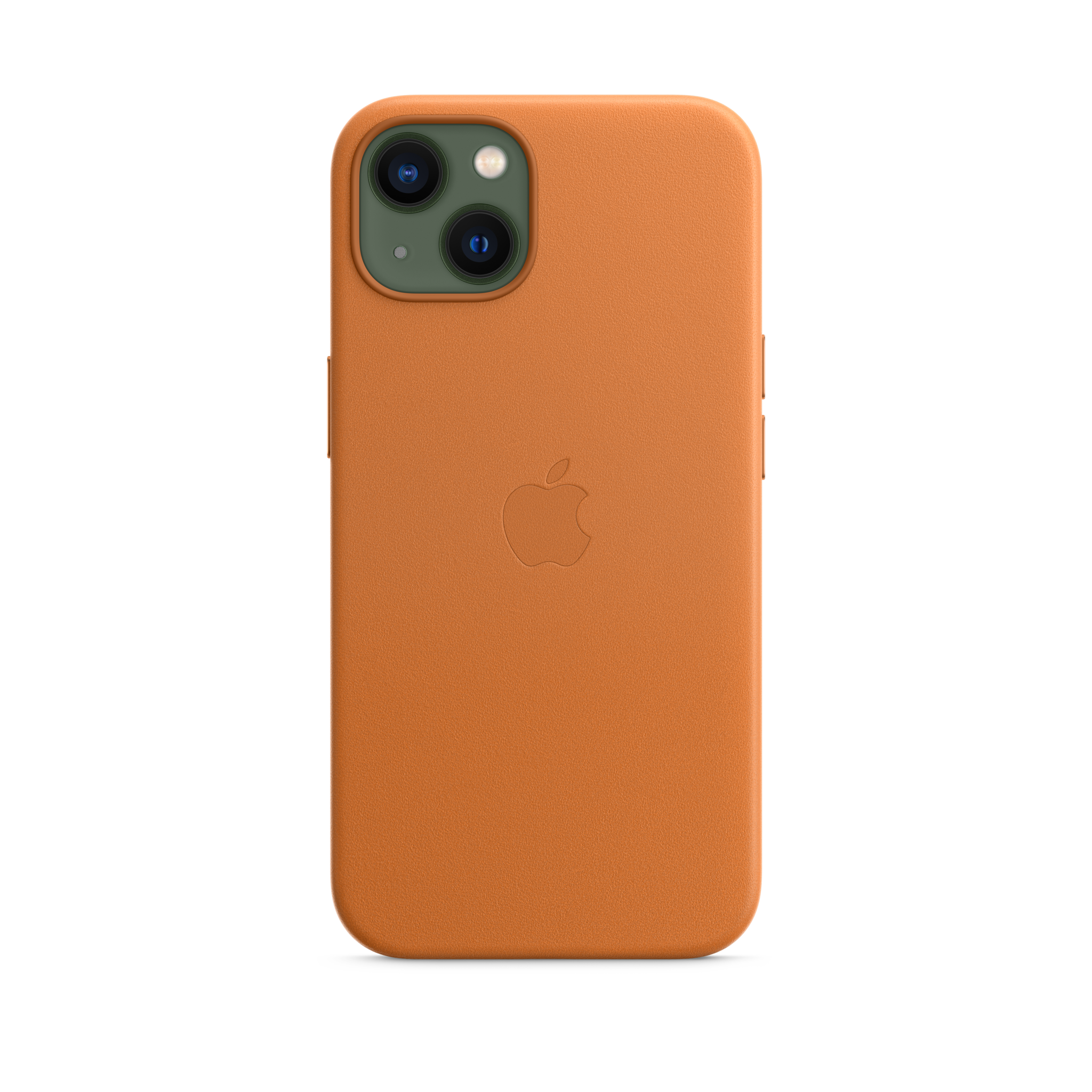 iPhone 13 Leather Case with MagSafe — Golden Brown