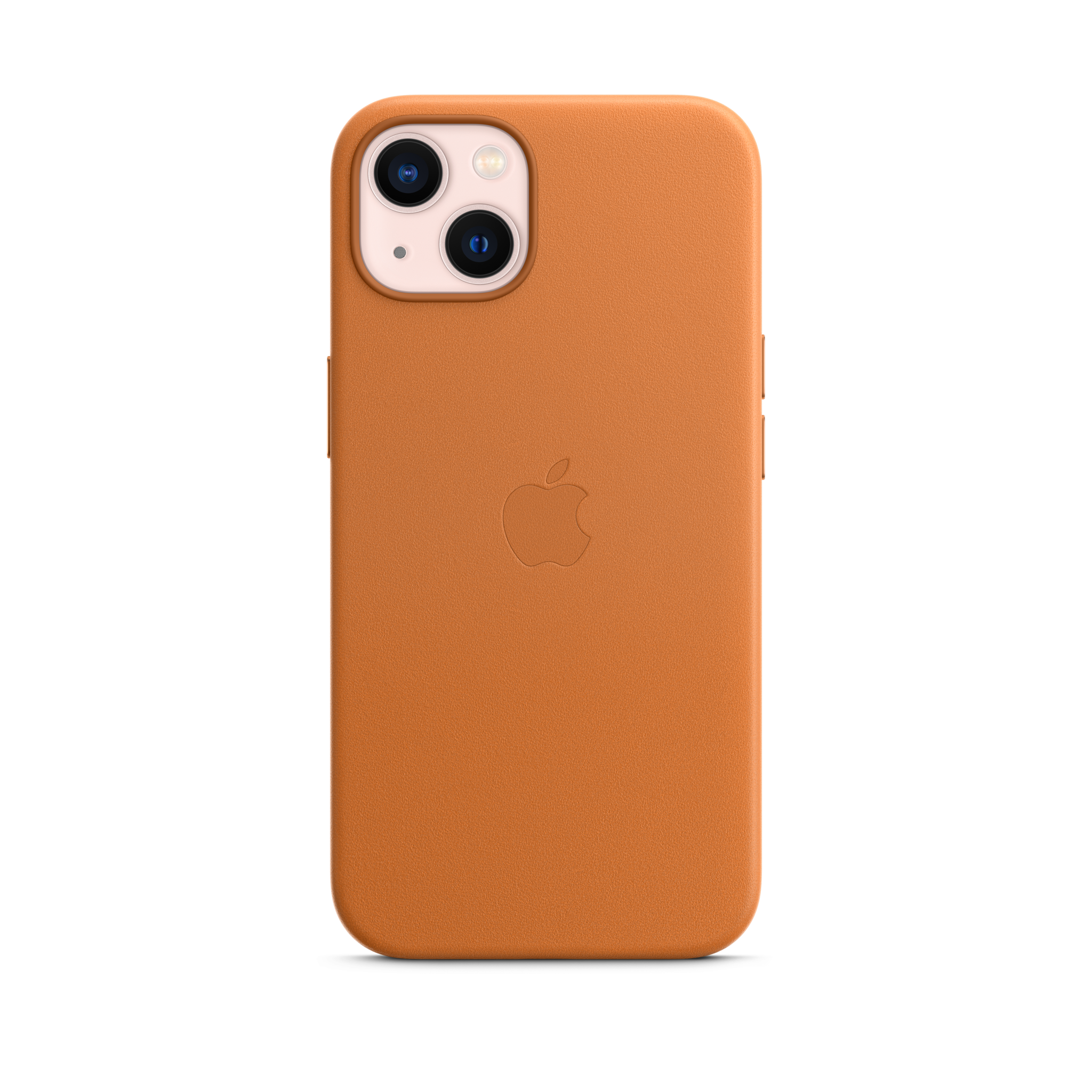 iPhone 13 Leather Case with MagSafe — Golden Brown