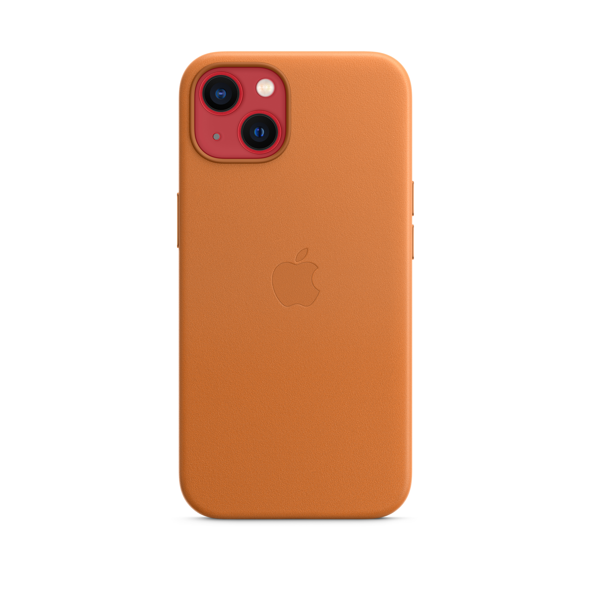 iPhone 13 Leather Case with MagSafe — Golden Brown