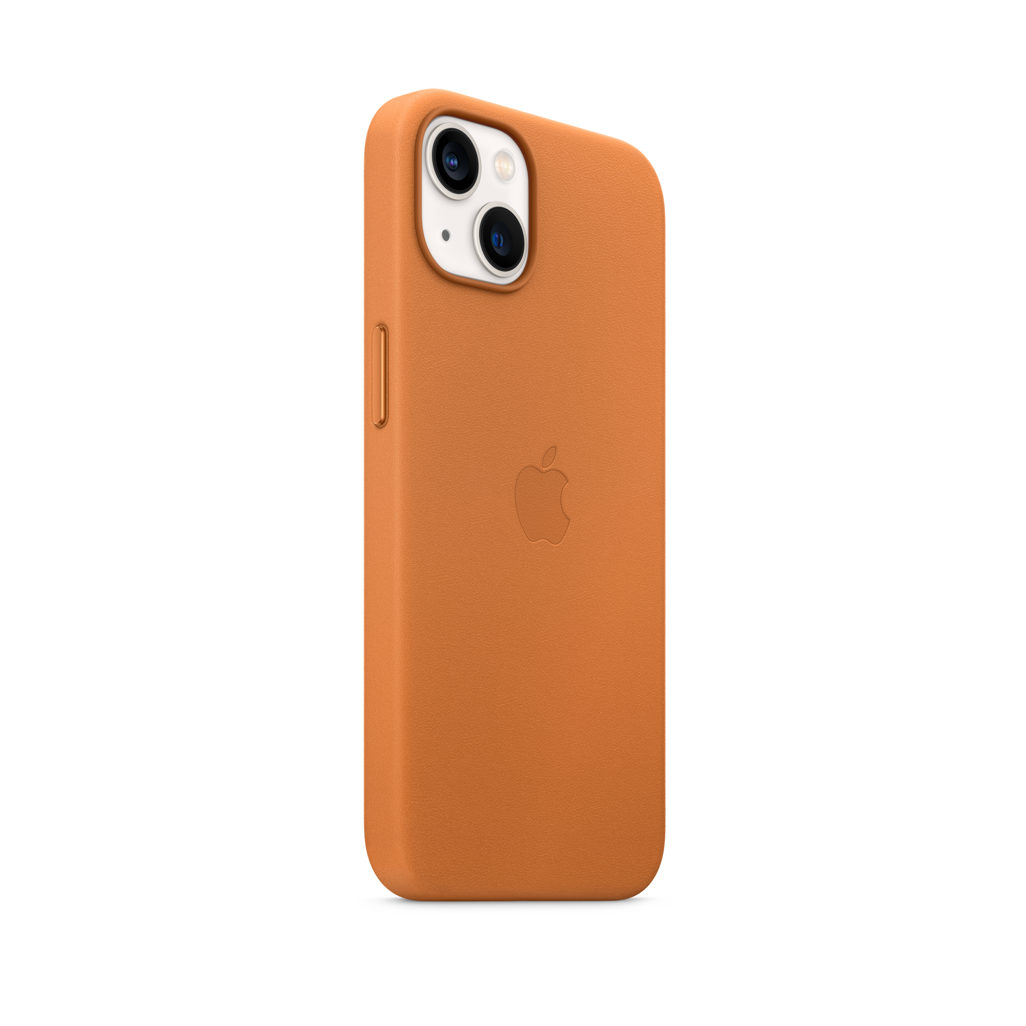 iPhone 13 Leather Case with MagSafe — Golden Brown
