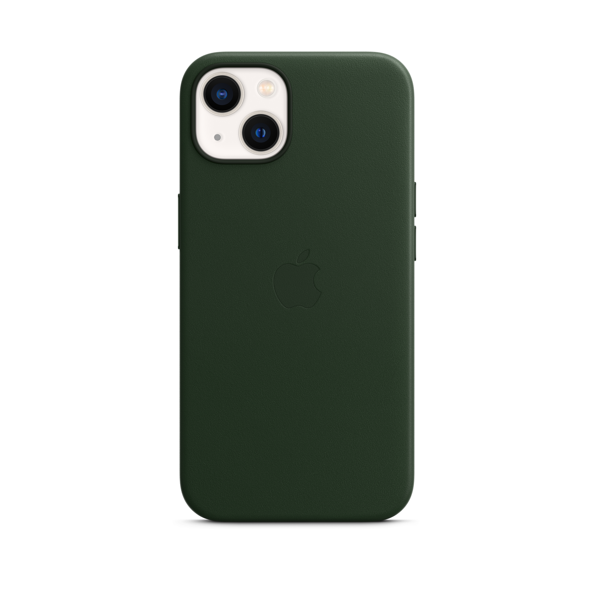iPhone 13 Leather Case with MagSafe — Sequoia Green