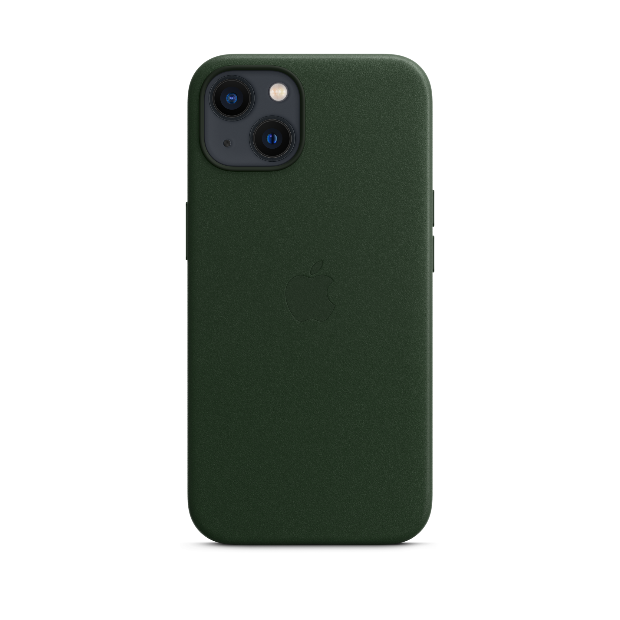 iPhone 13 Leather Case with MagSafe — Sequoia Green