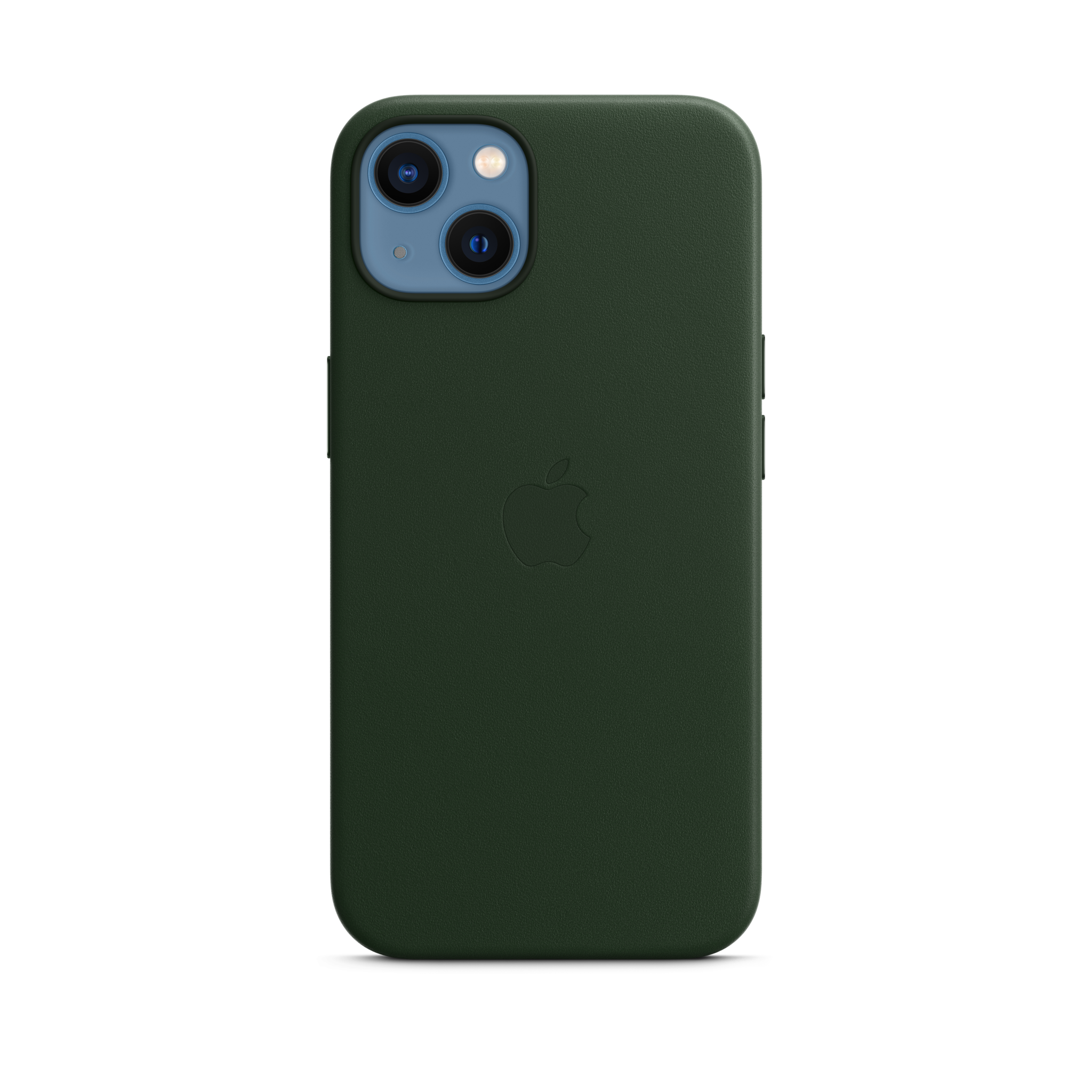 iPhone 13 Leather Case with MagSafe — Sequoia Green