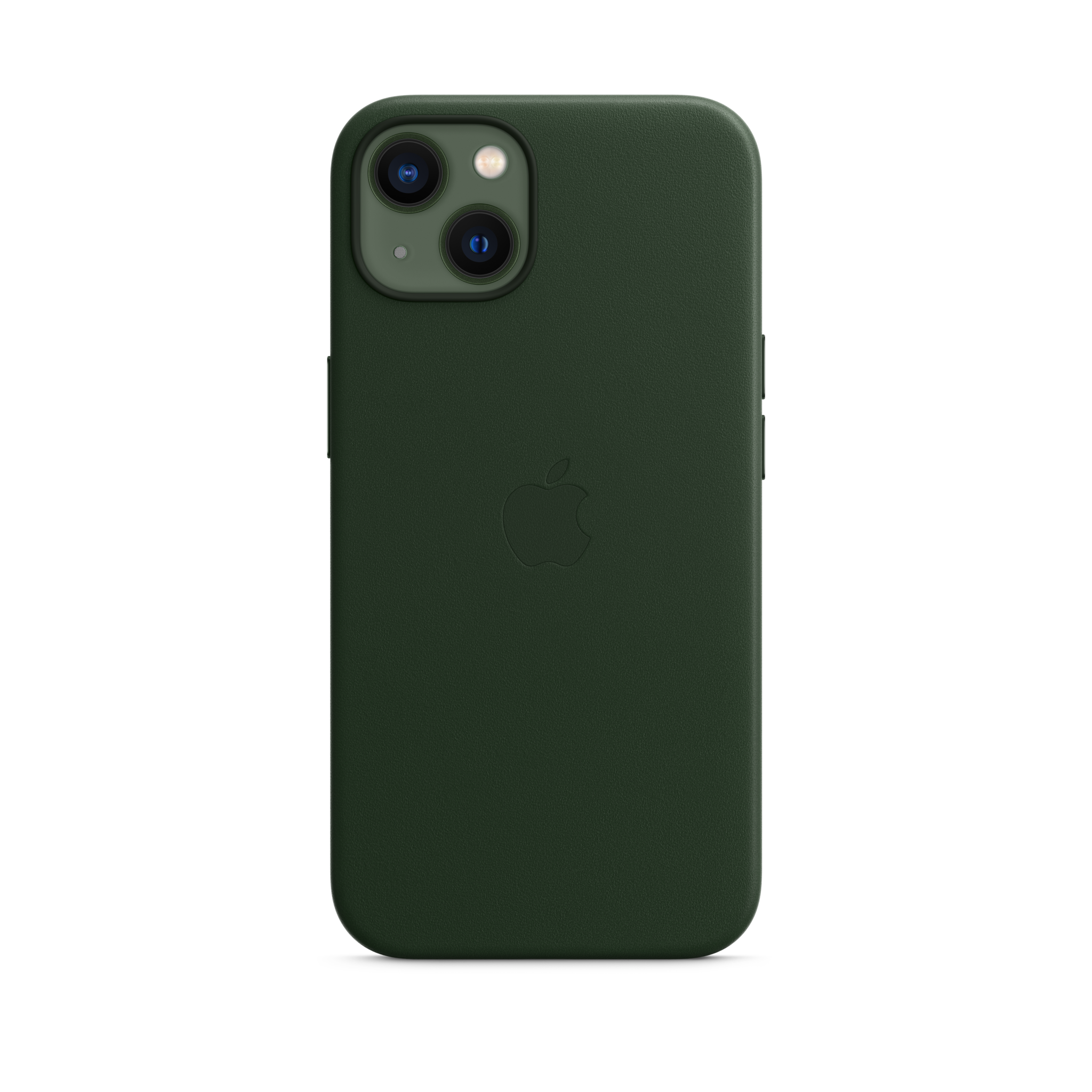 iPhone 13 Leather Case with MagSafe — Sequoia Green