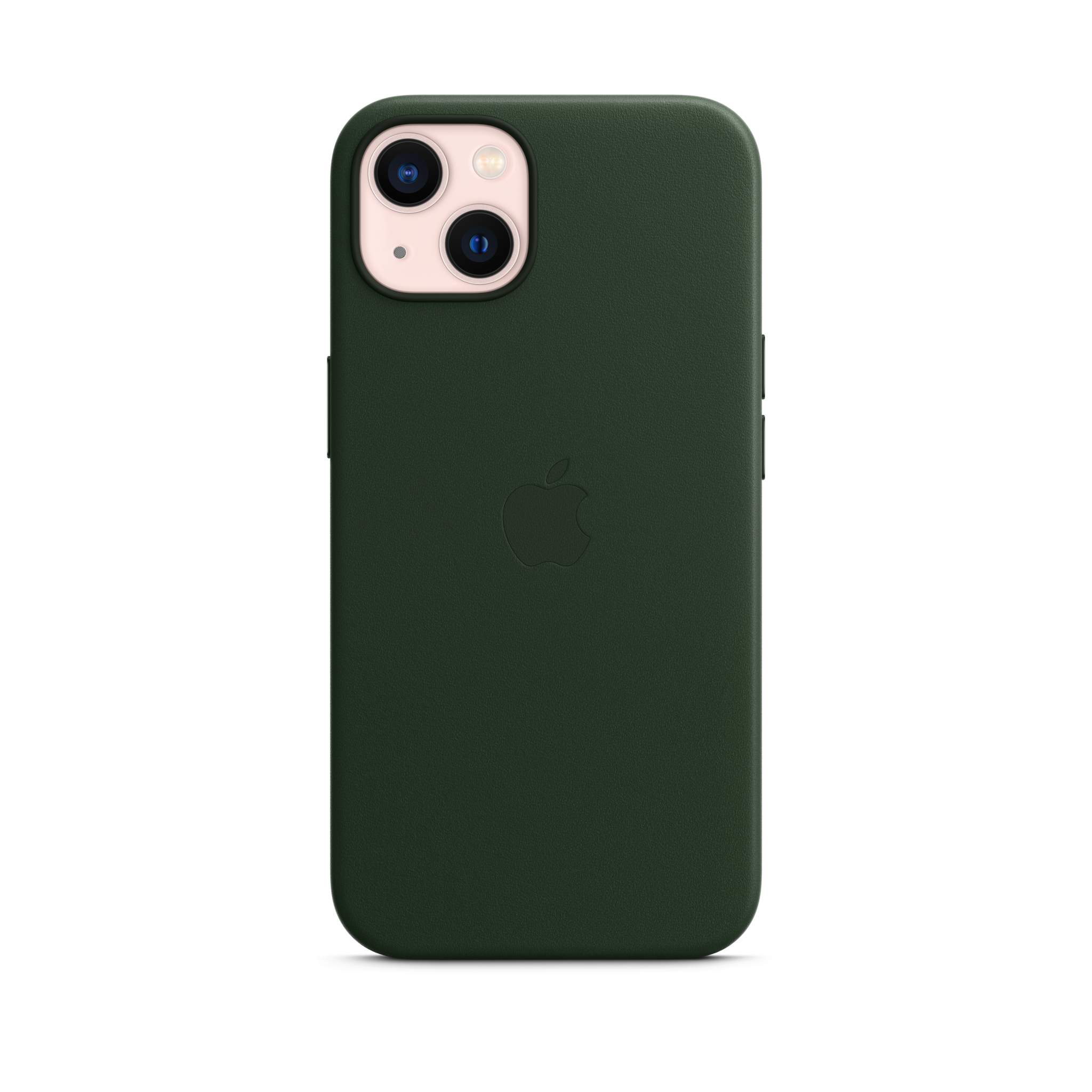 iPhone 13 Leather Case with MagSafe — Sequoia Green
