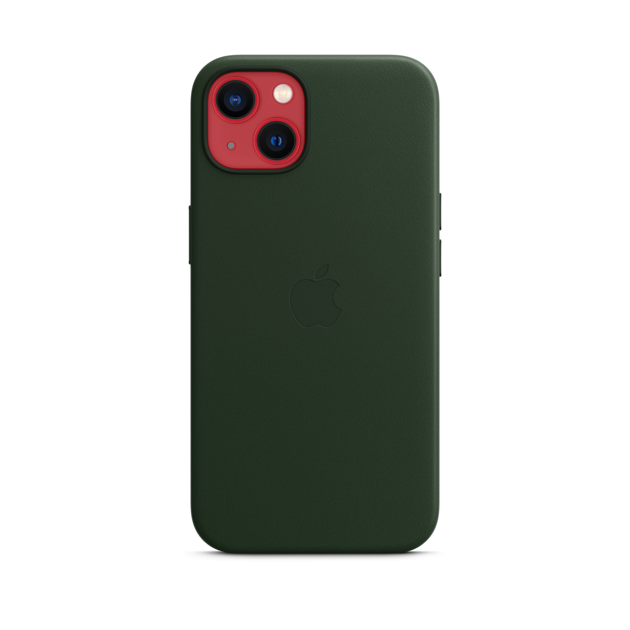 iPhone 13 Leather Case with MagSafe — Sequoia Green