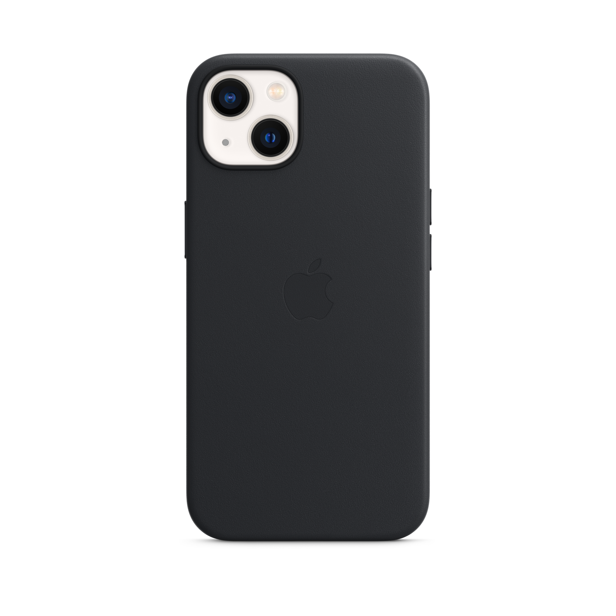 iPhone 13 Leather Case with MagSafe — Midnight
