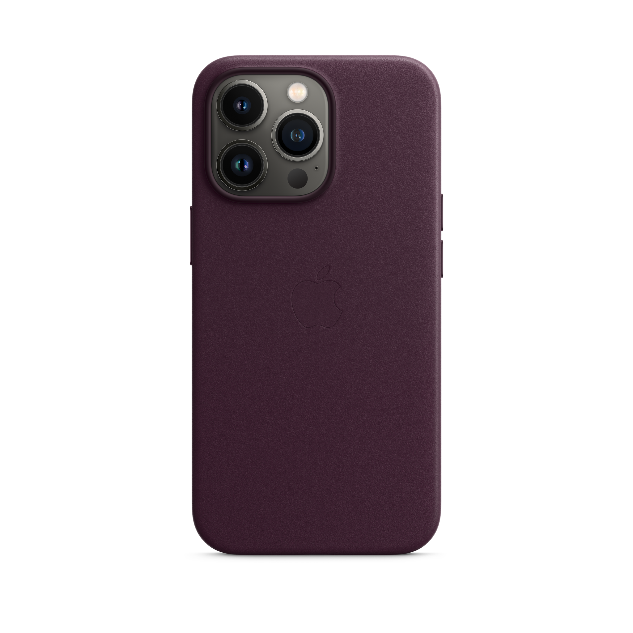 iPhone 13 Pro Leather Case with MagSafe — Dark Cherry