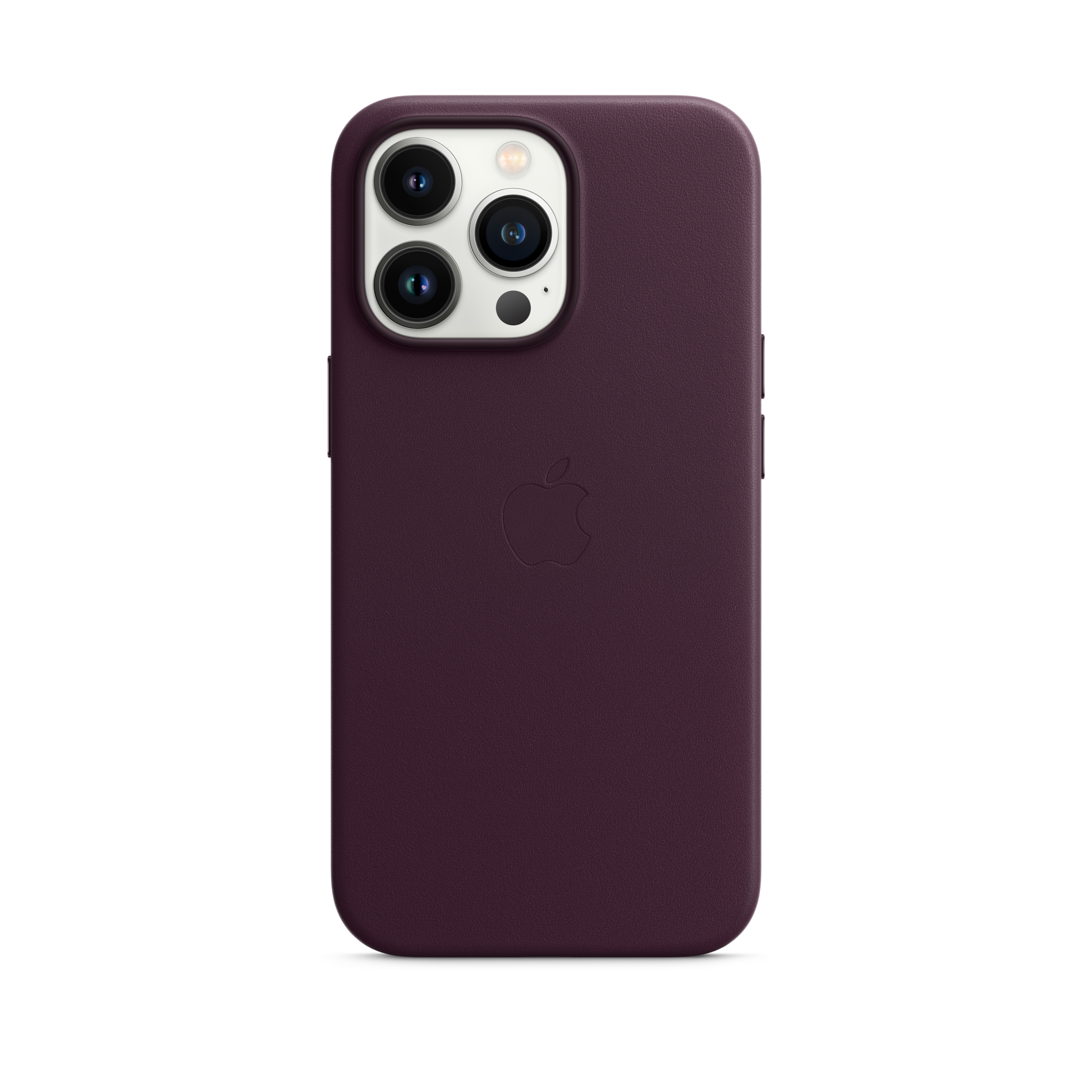 iPhone 13 Pro Leather Case with MagSafe — Dark Cherry
