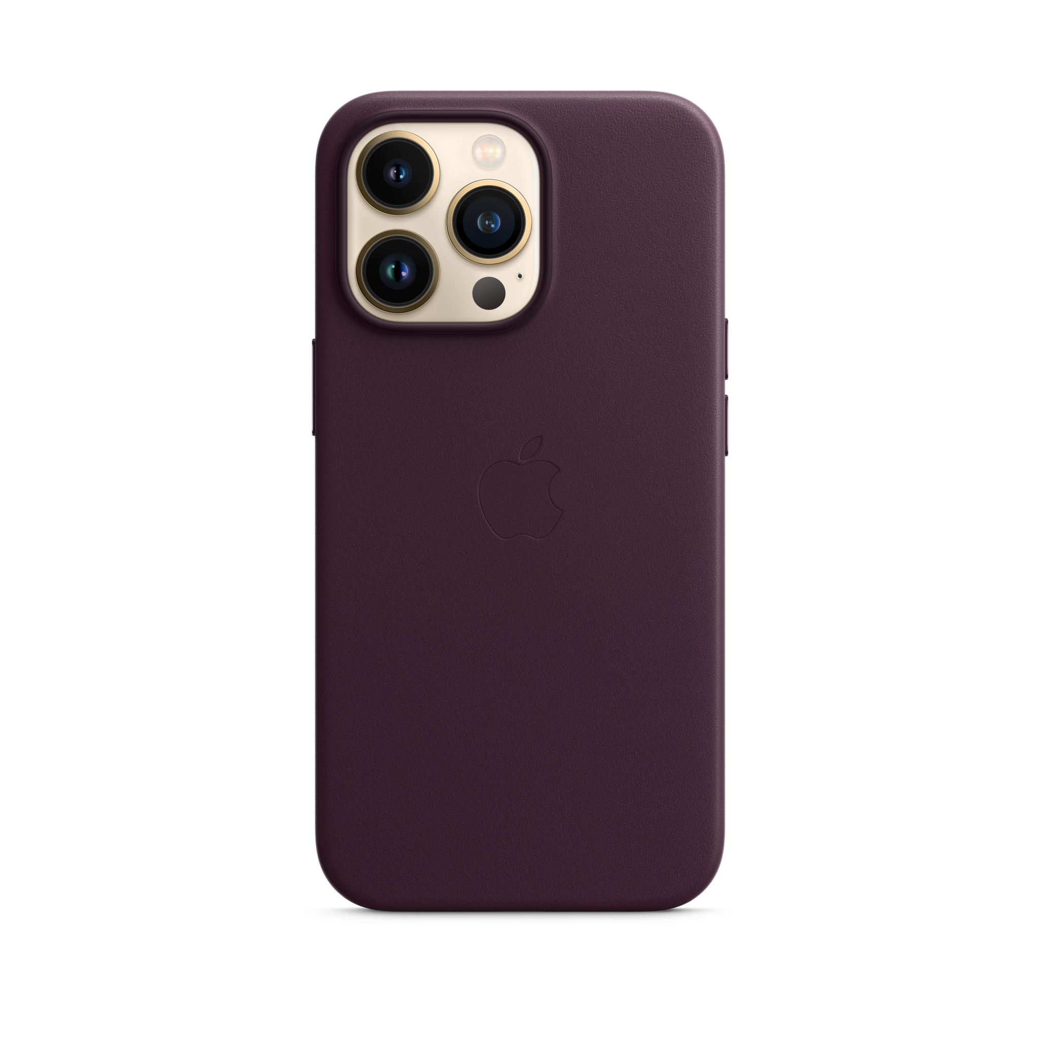 iPhone 13 Pro Leather Case with MagSafe — Dark Cherry