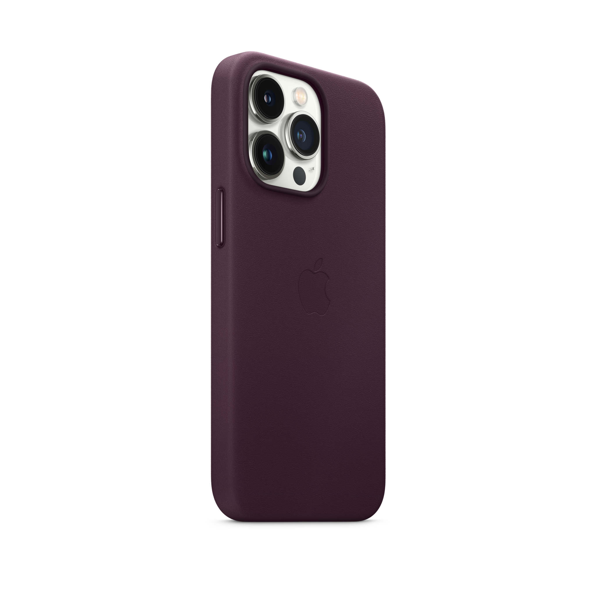iPhone 13 Pro Leather Case with MagSafe — Dark Cherry