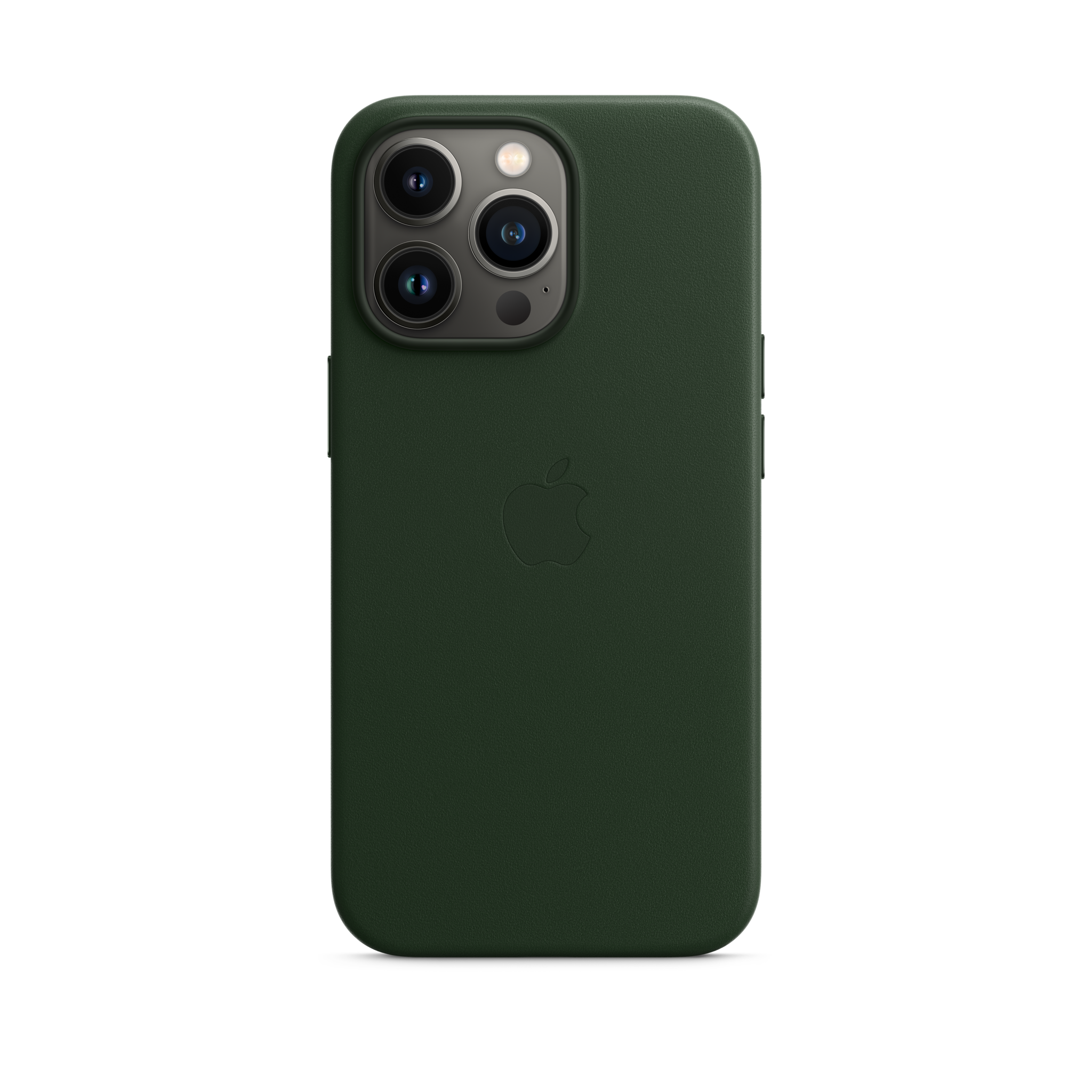 iPhone 13 Pro Leather Case with MagSafe — Sequoia Green