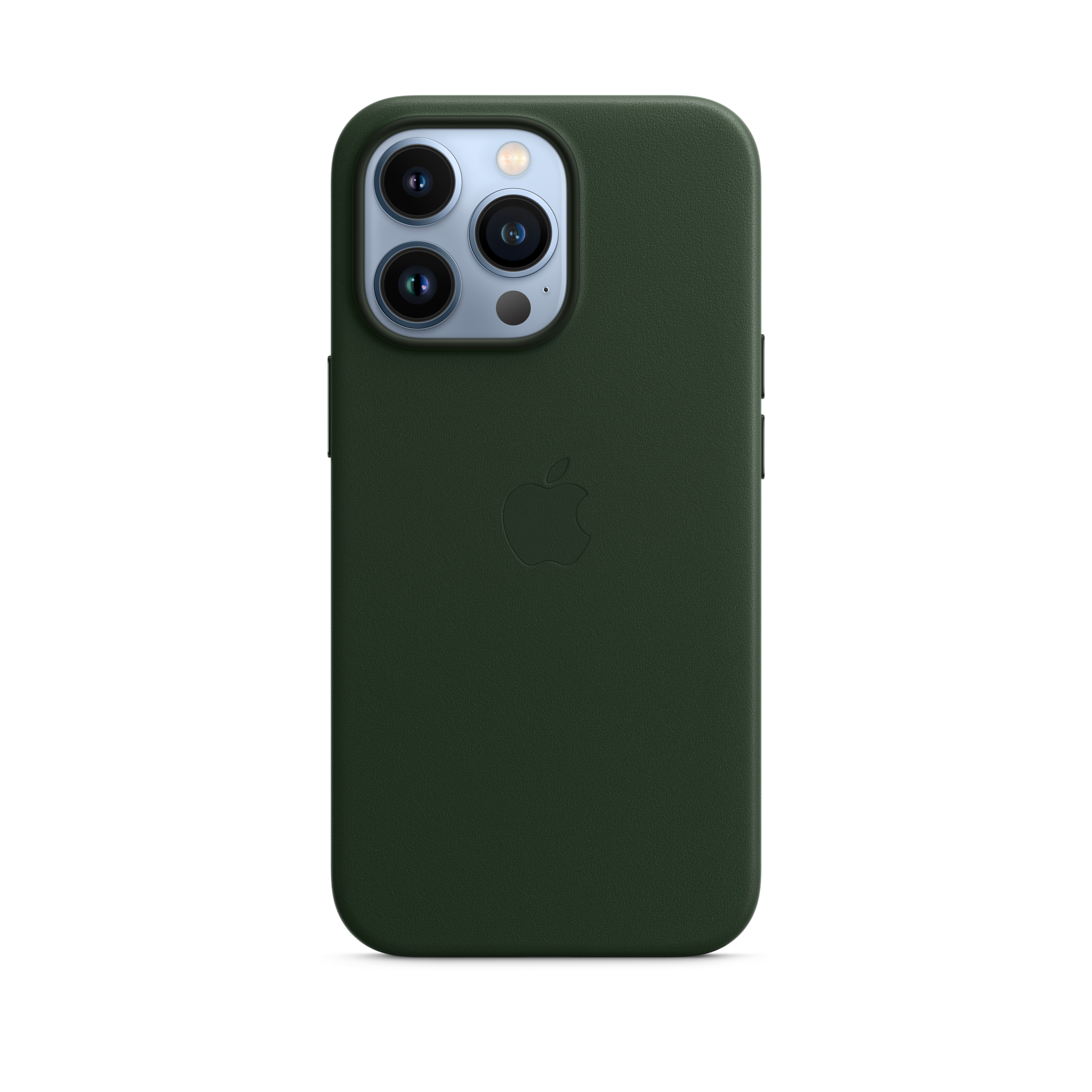 iPhone 13 Pro Leather Case with MagSafe — Sequoia Green