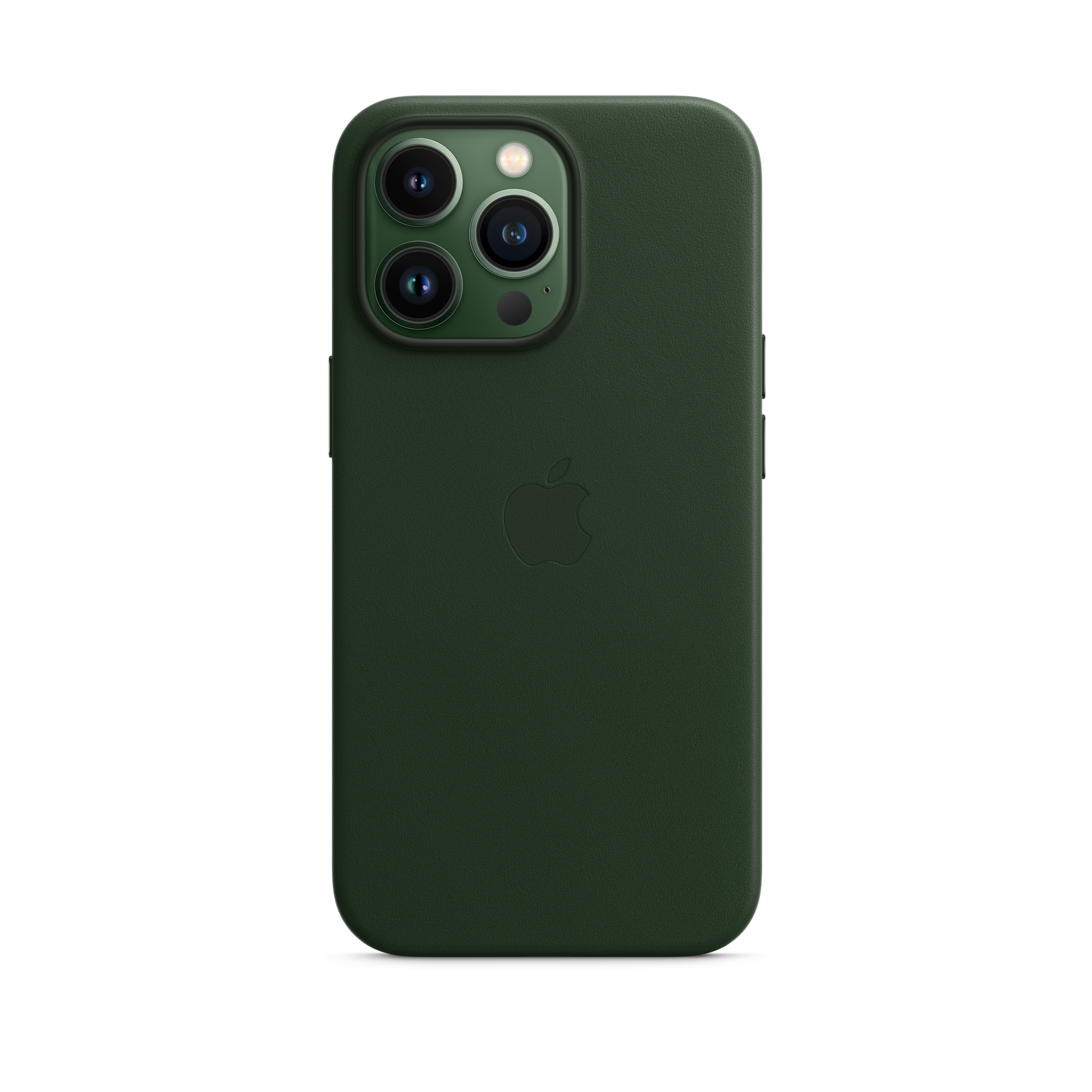 iPhone 13 Pro Leather Case with MagSafe — Sequoia Green