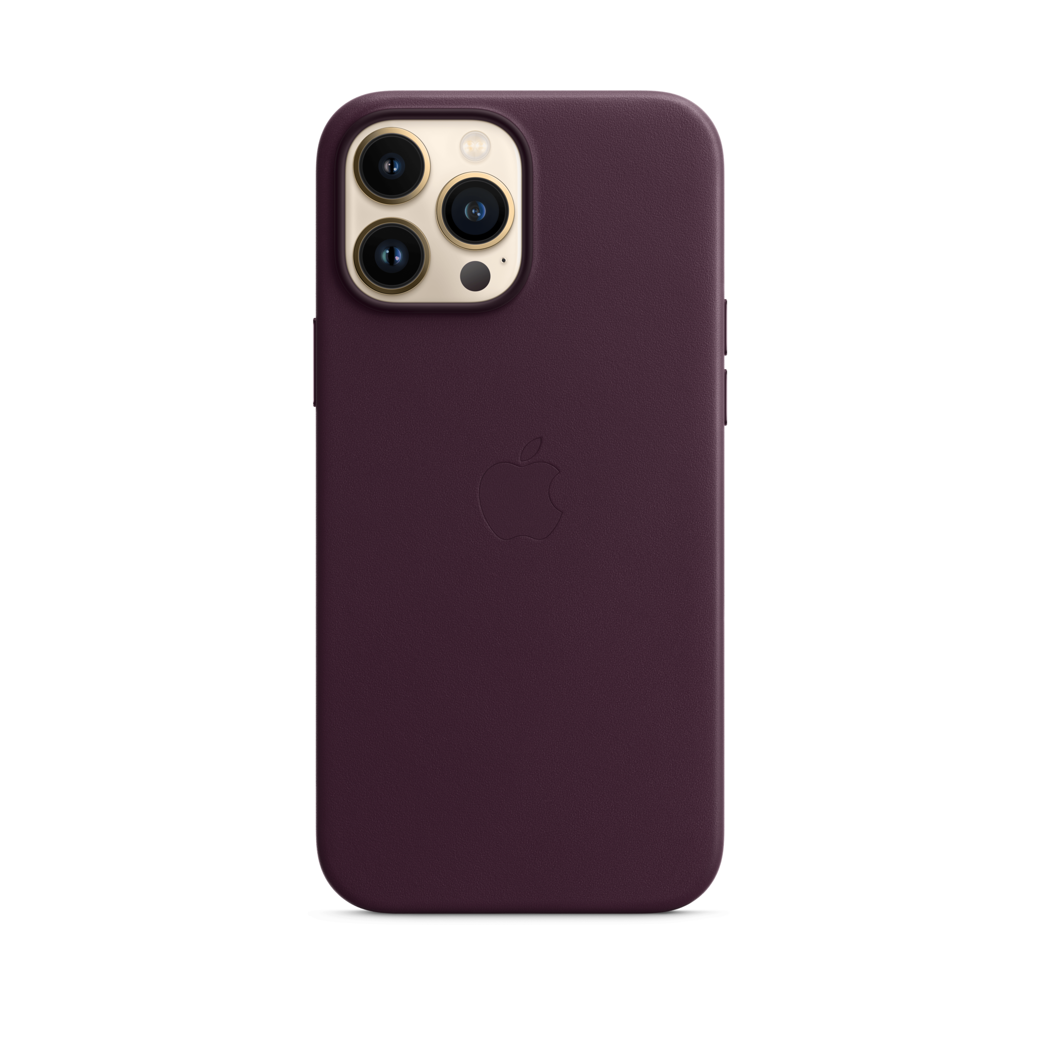 iPhone 13 Pro Max Leather Case with MagSafe — Dark Cherry