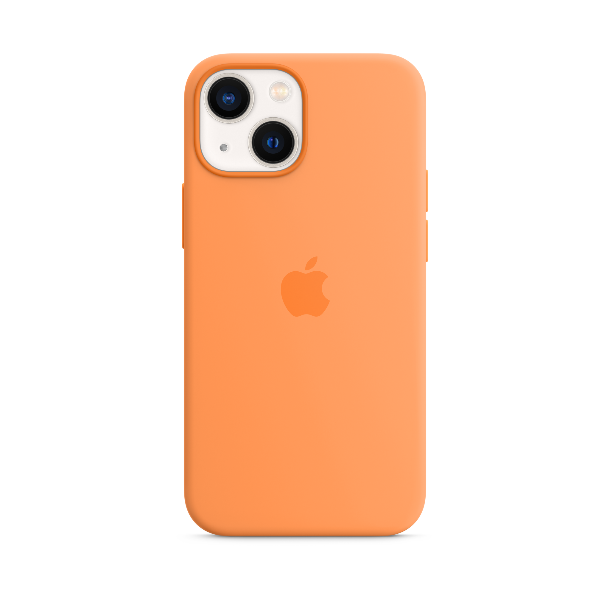 iPhone 13 mini Silicone Case with MagSafe — Marigold