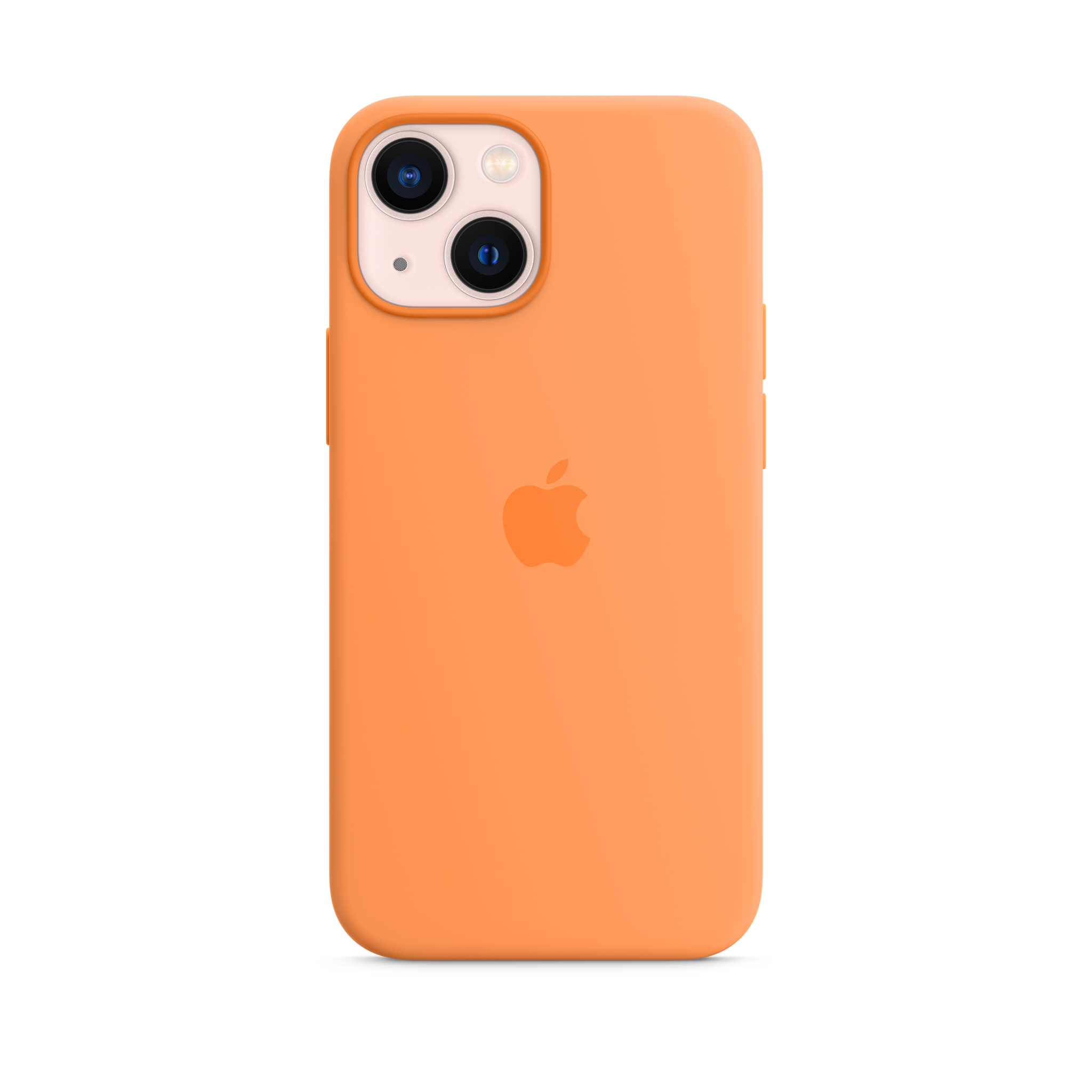 iPhone 13 mini Silicone Case with MagSafe — Marigold
