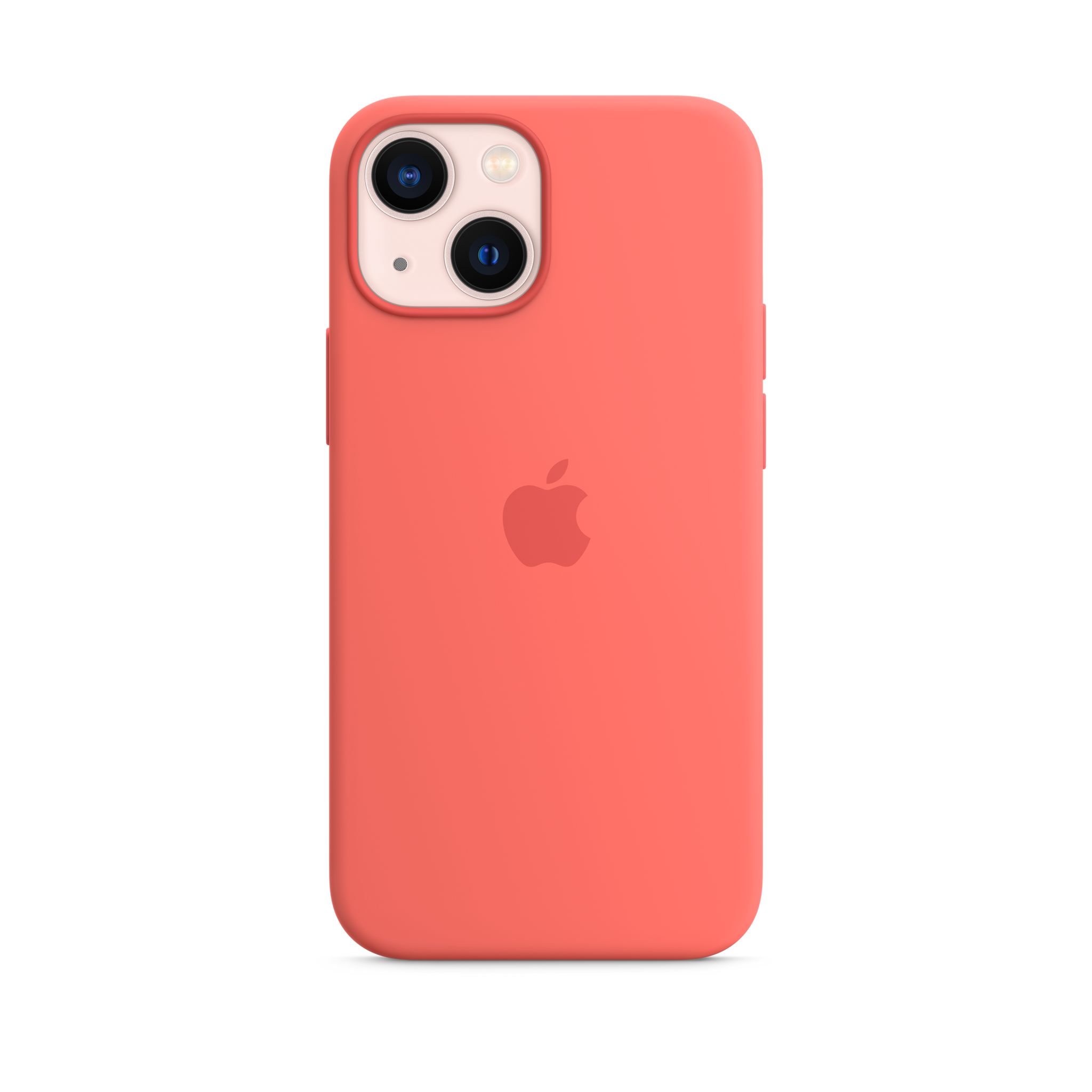 iPhone 13 mini Silicone Case with MagSafe — Pink Pomelo