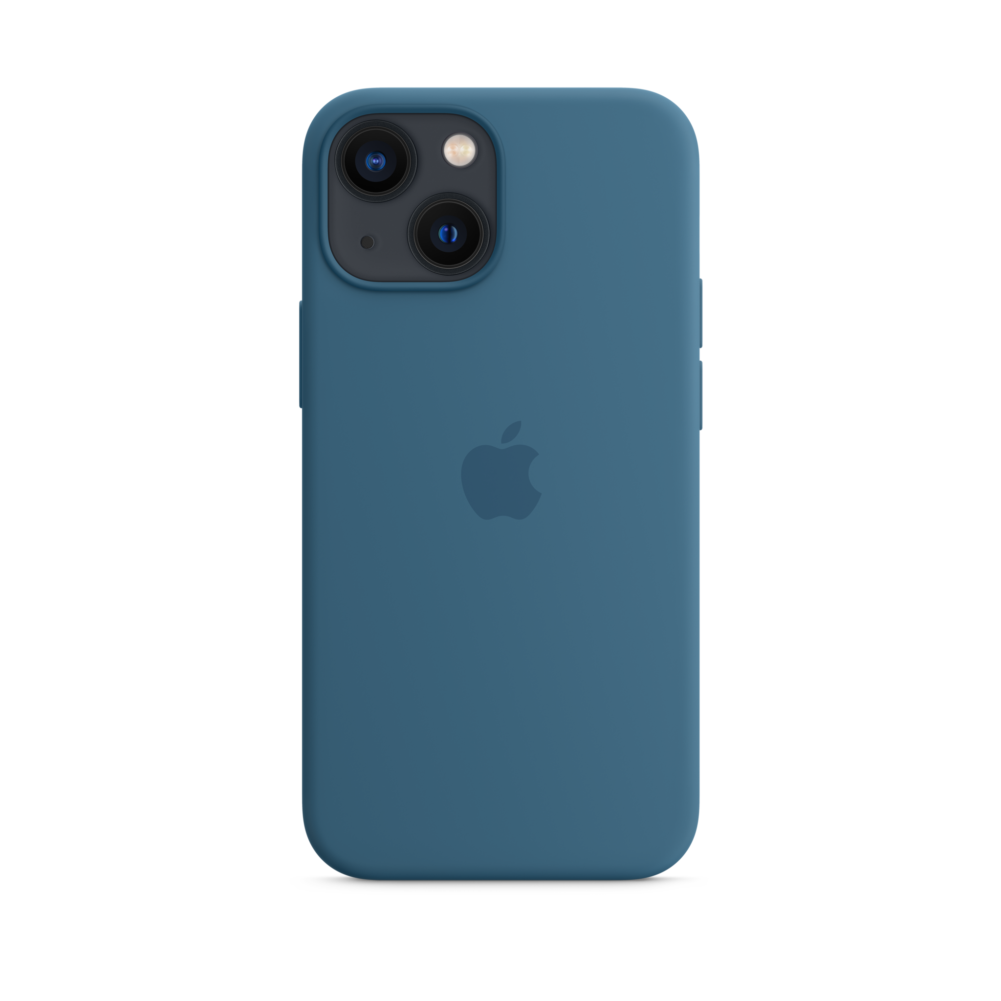 iPhone 13 mini Silicone Case with MagSafe — Blue Jay