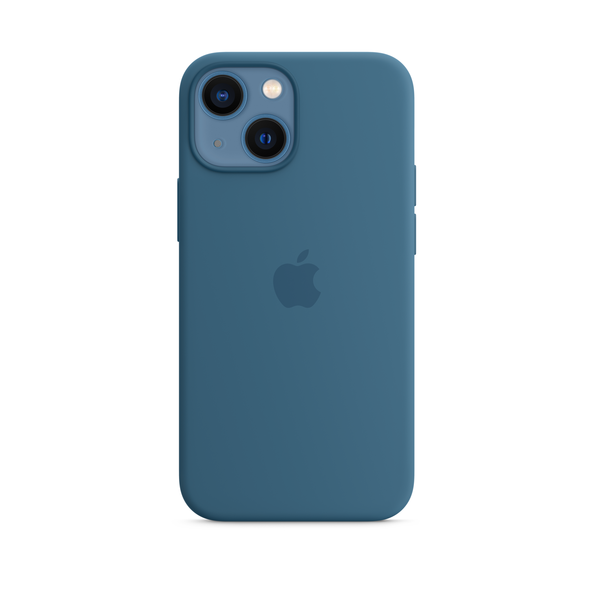 iPhone 13 mini Silicone Case with MagSafe — Blue Jay