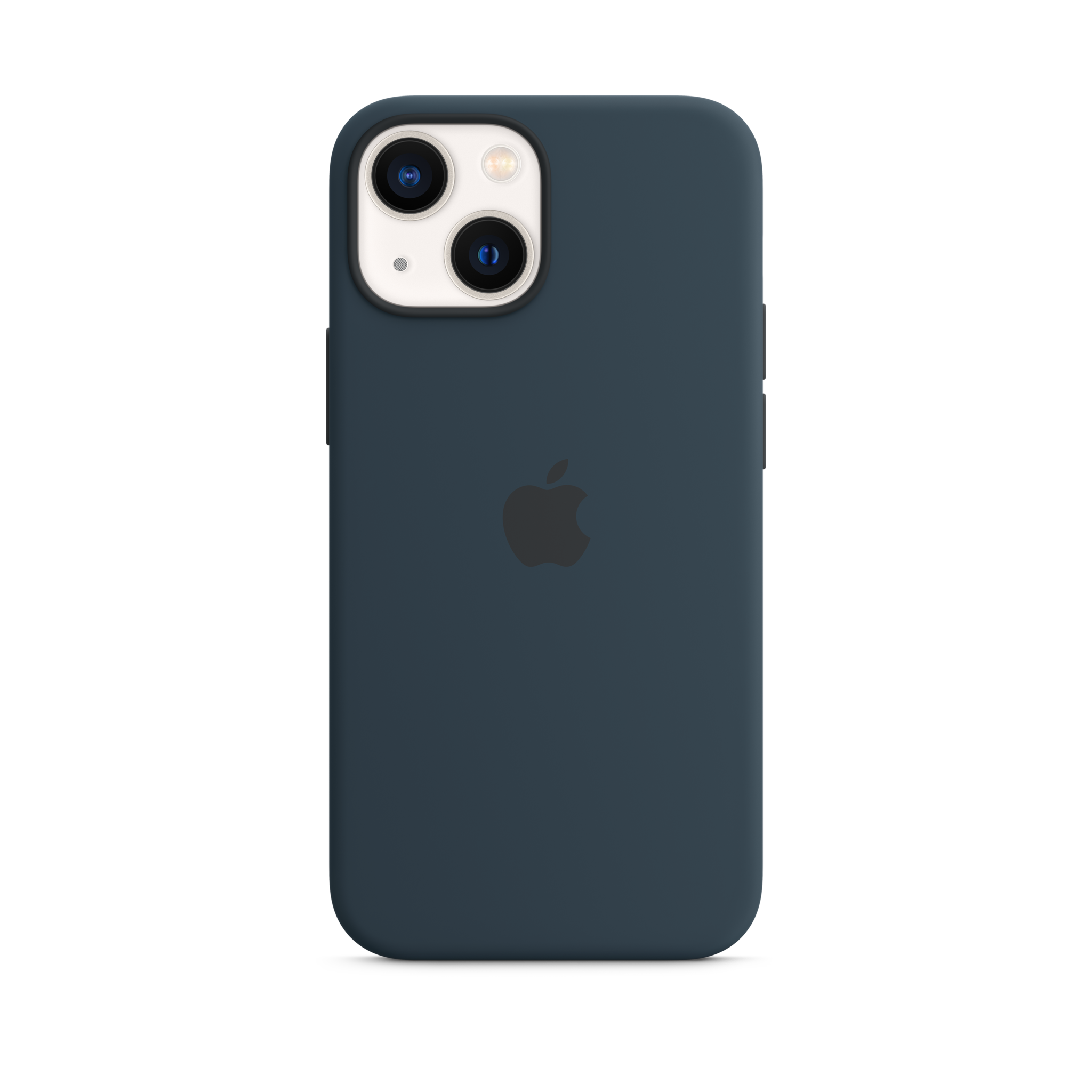iPhone 13 mini Silicone Case with MagSafe — Abyss Blue