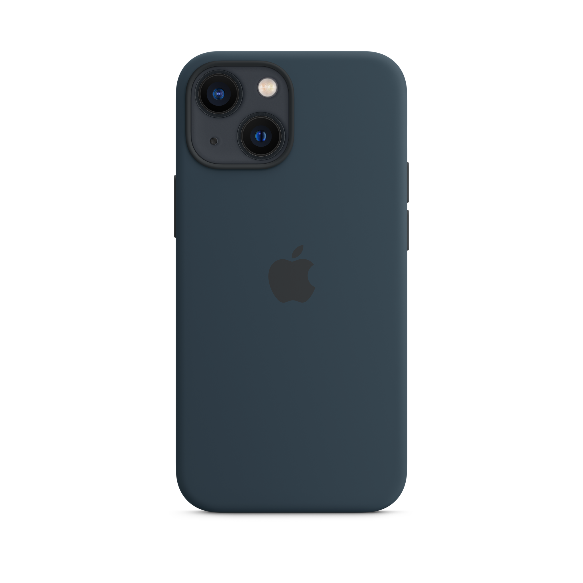 iPhone 13 mini Silicone Case with MagSafe — Abyss Blue