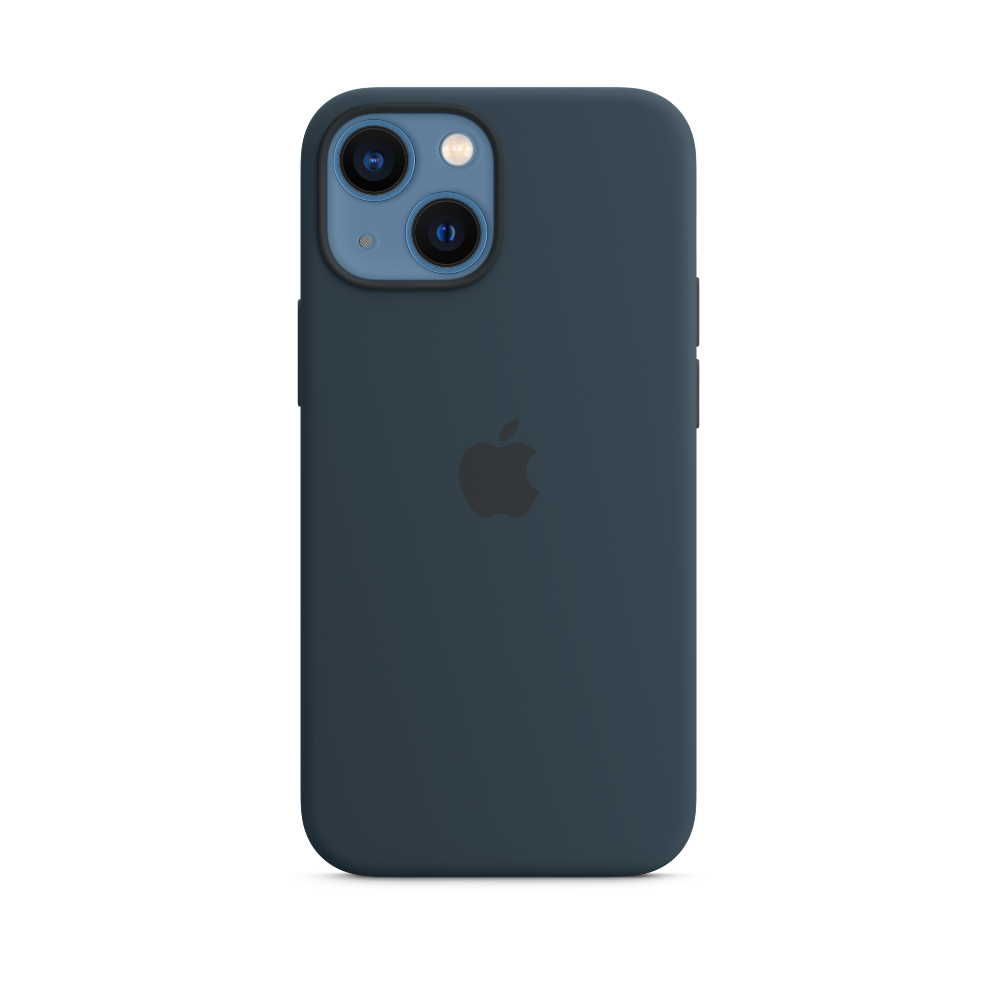 iPhone 13 mini Silicone Case with MagSafe — Abyss Blue