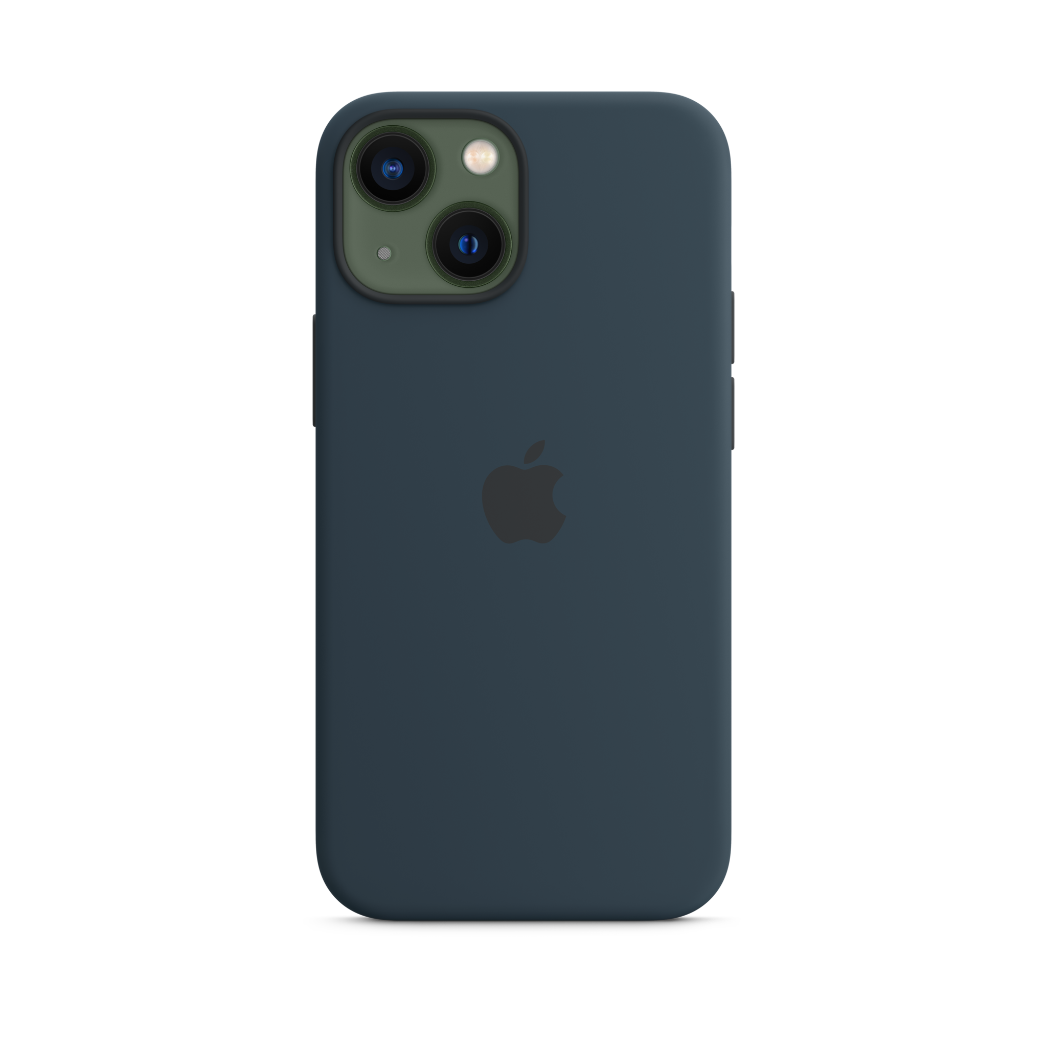 iPhone 13 mini Silicone Case with MagSafe — Abyss Blue