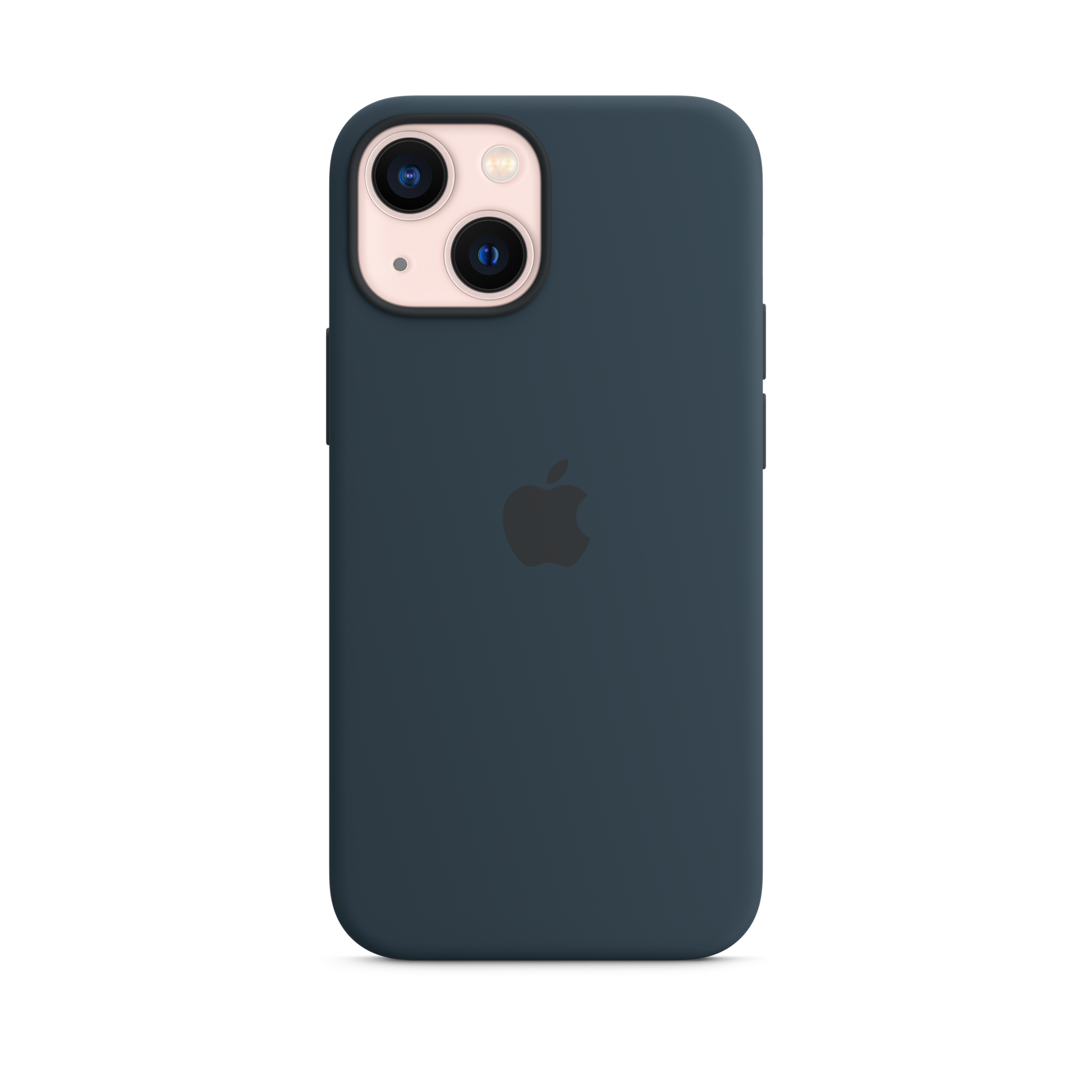 iPhone 13 mini Silicone Case with MagSafe — Abyss Blue