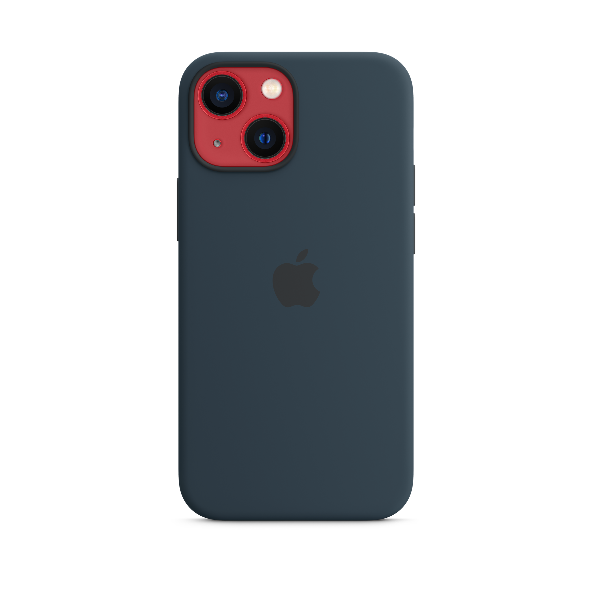 iPhone 13 mini Silicone Case with MagSafe — Abyss Blue