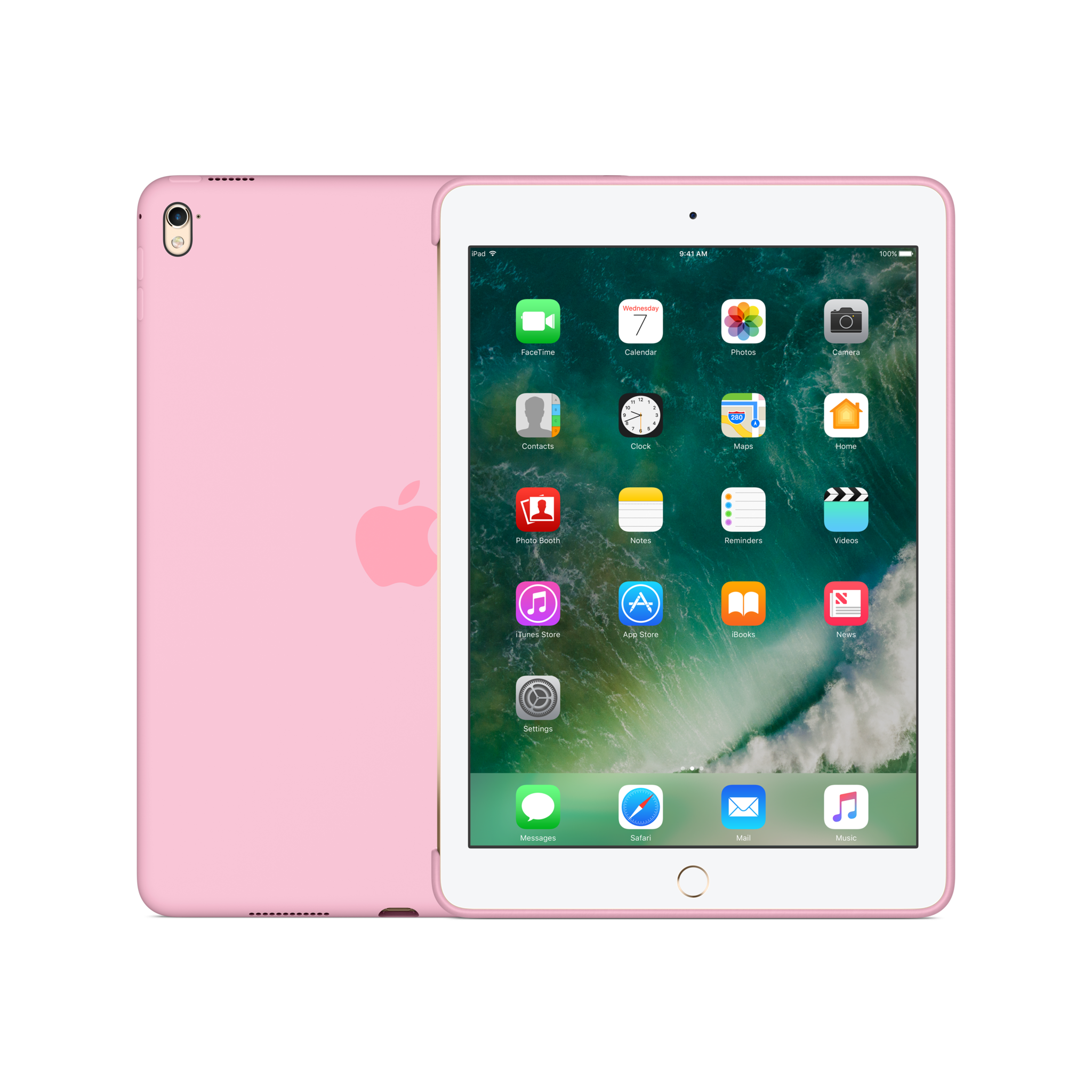 Silicone Case for iPad Pro 9.7″ — Light Pink