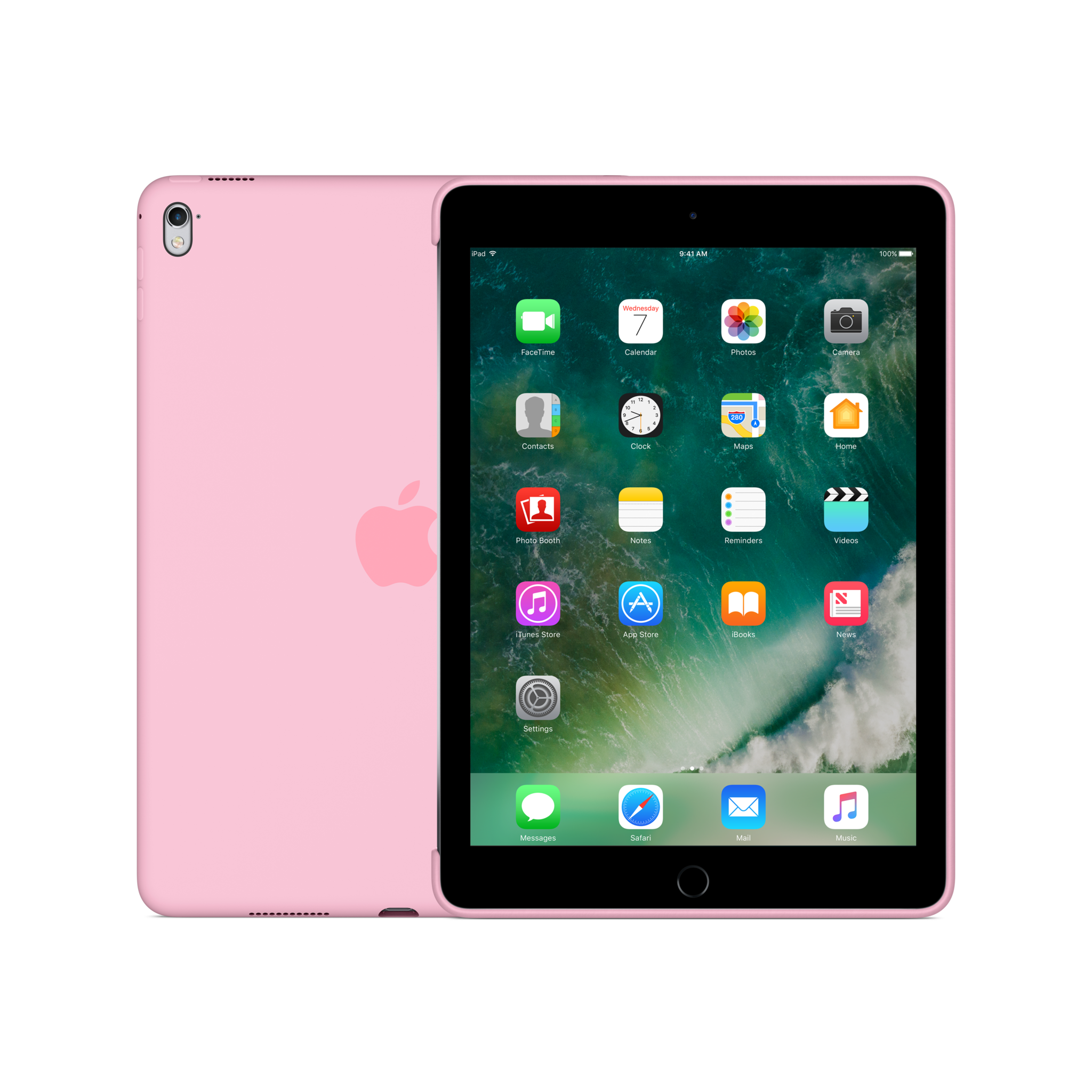 Silicone Case for iPad Pro 9.7″ — Light Pink