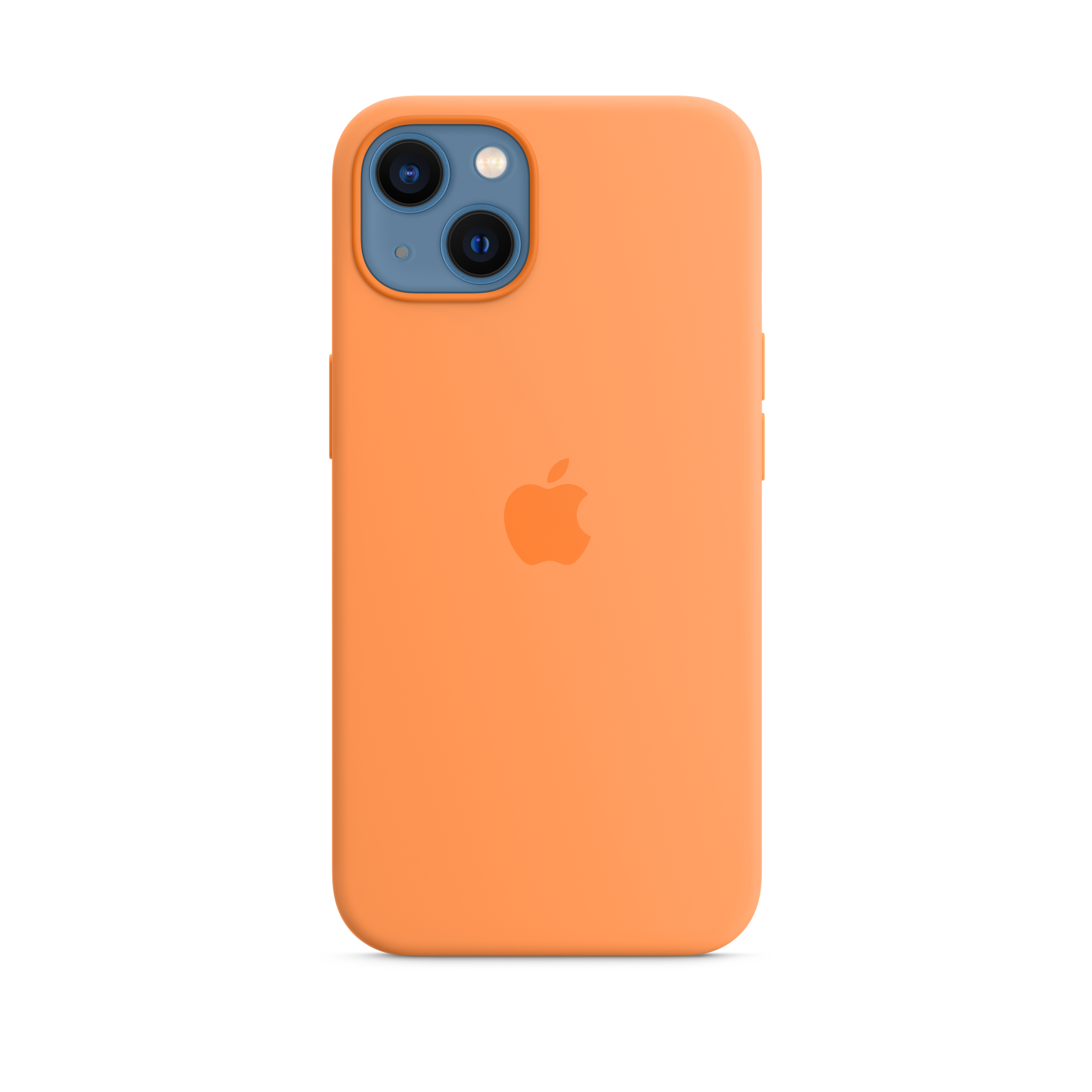 iPhone 13 Silicone Case with MagSafe — Marigold