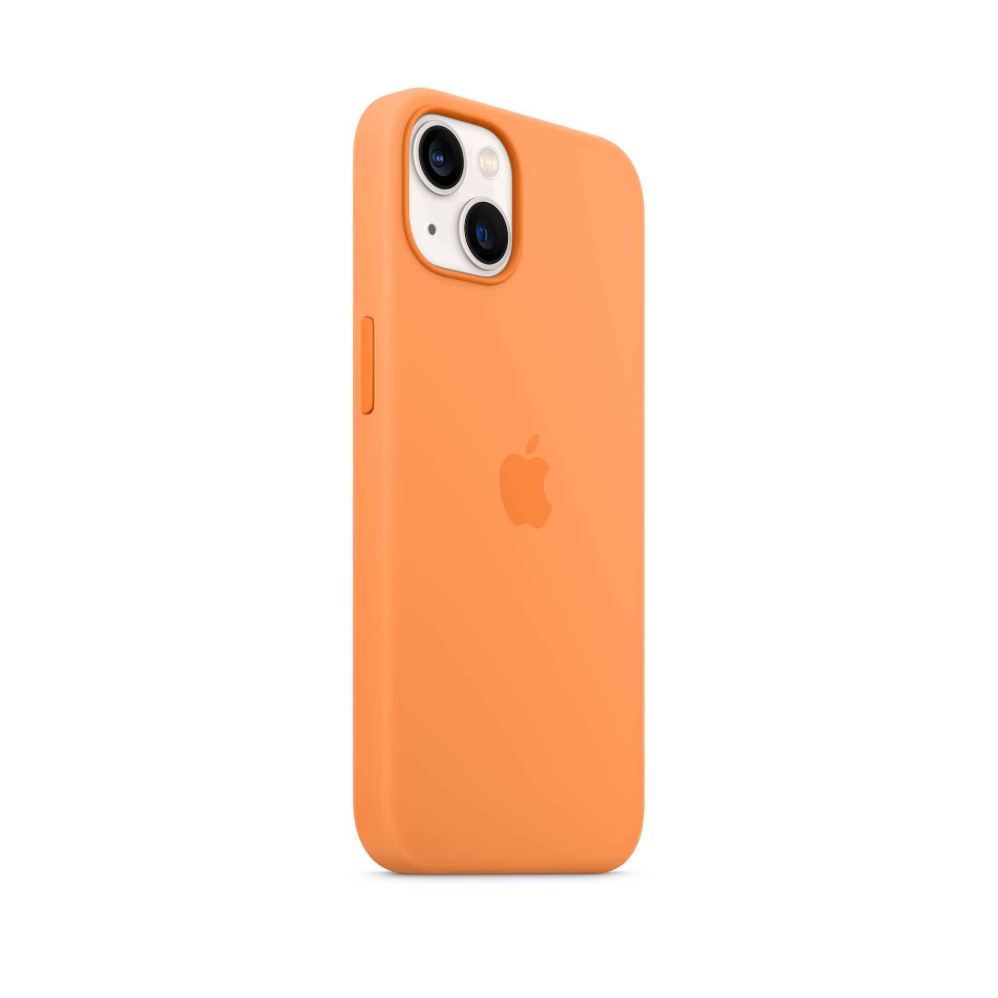 iPhone 13 Silicone Case with MagSafe — Marigold