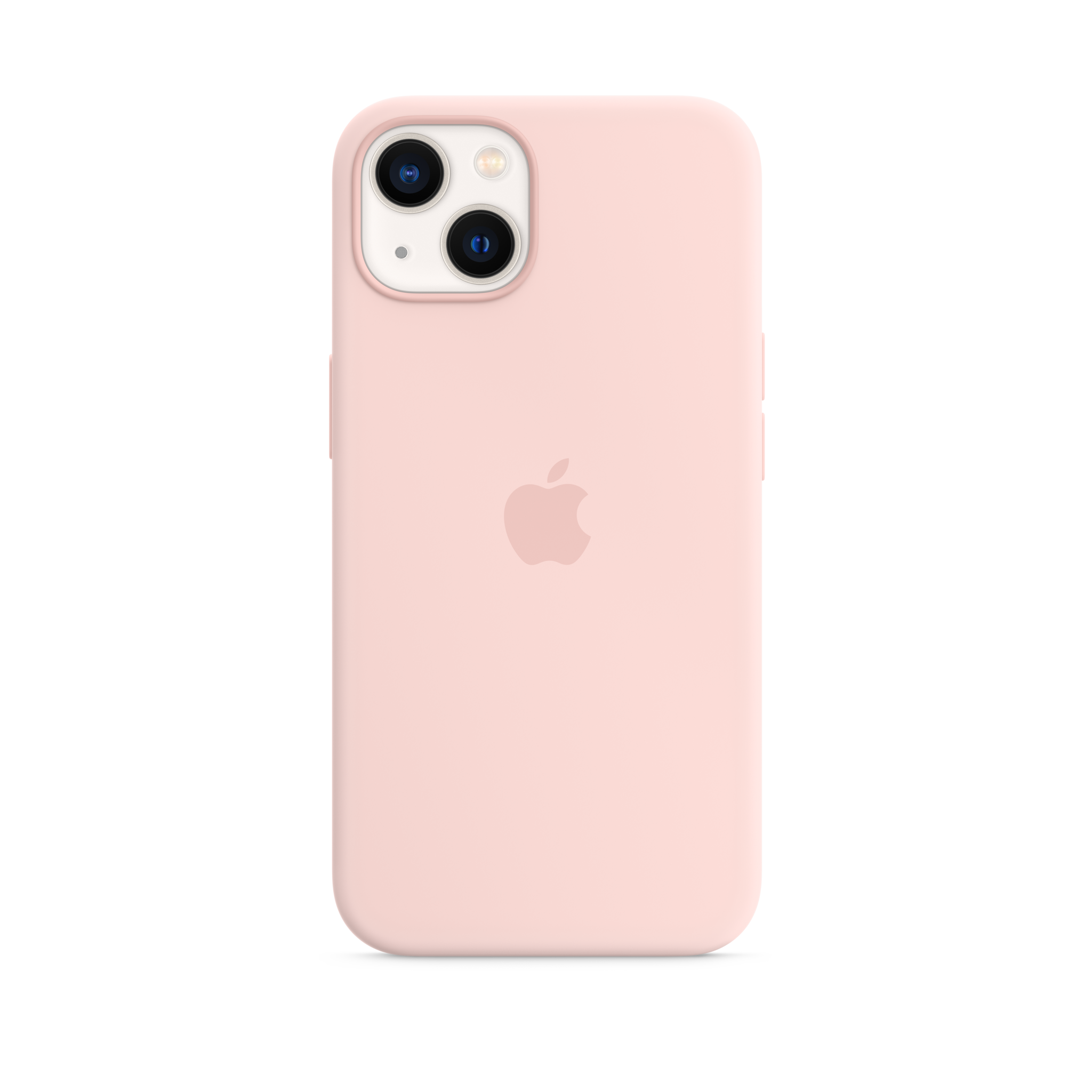 iPhone 13 Silicone Case with MagSafe — Chalk Pink