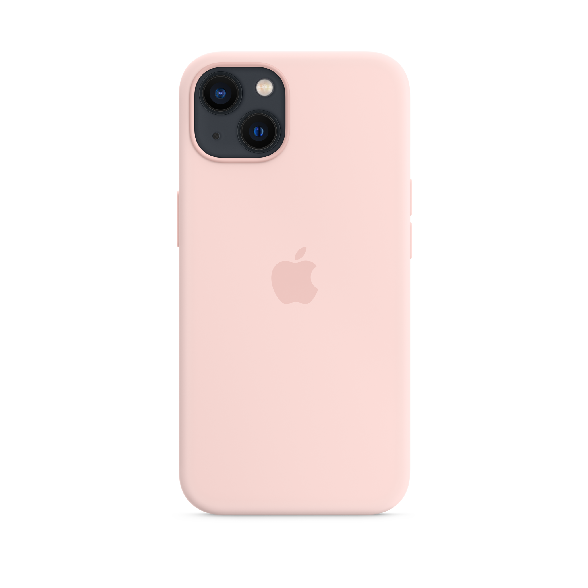 iPhone 13 Silicone Case with MagSafe — Chalk Pink