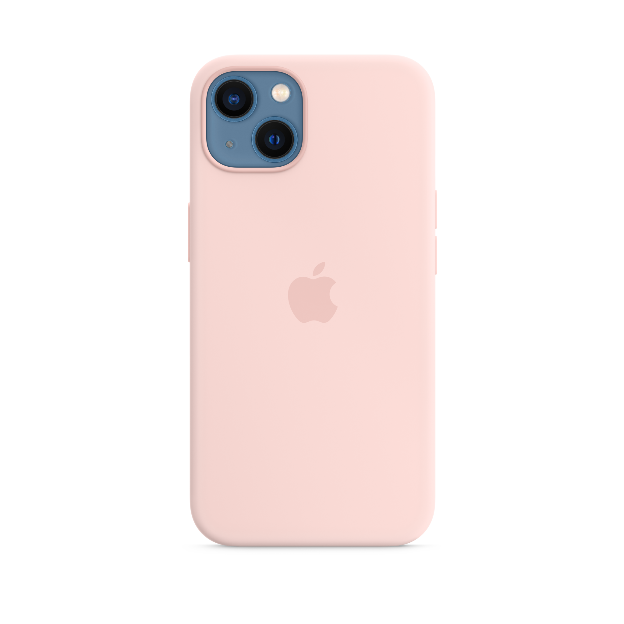 iPhone 13 Silicone Case with MagSafe — Chalk Pink