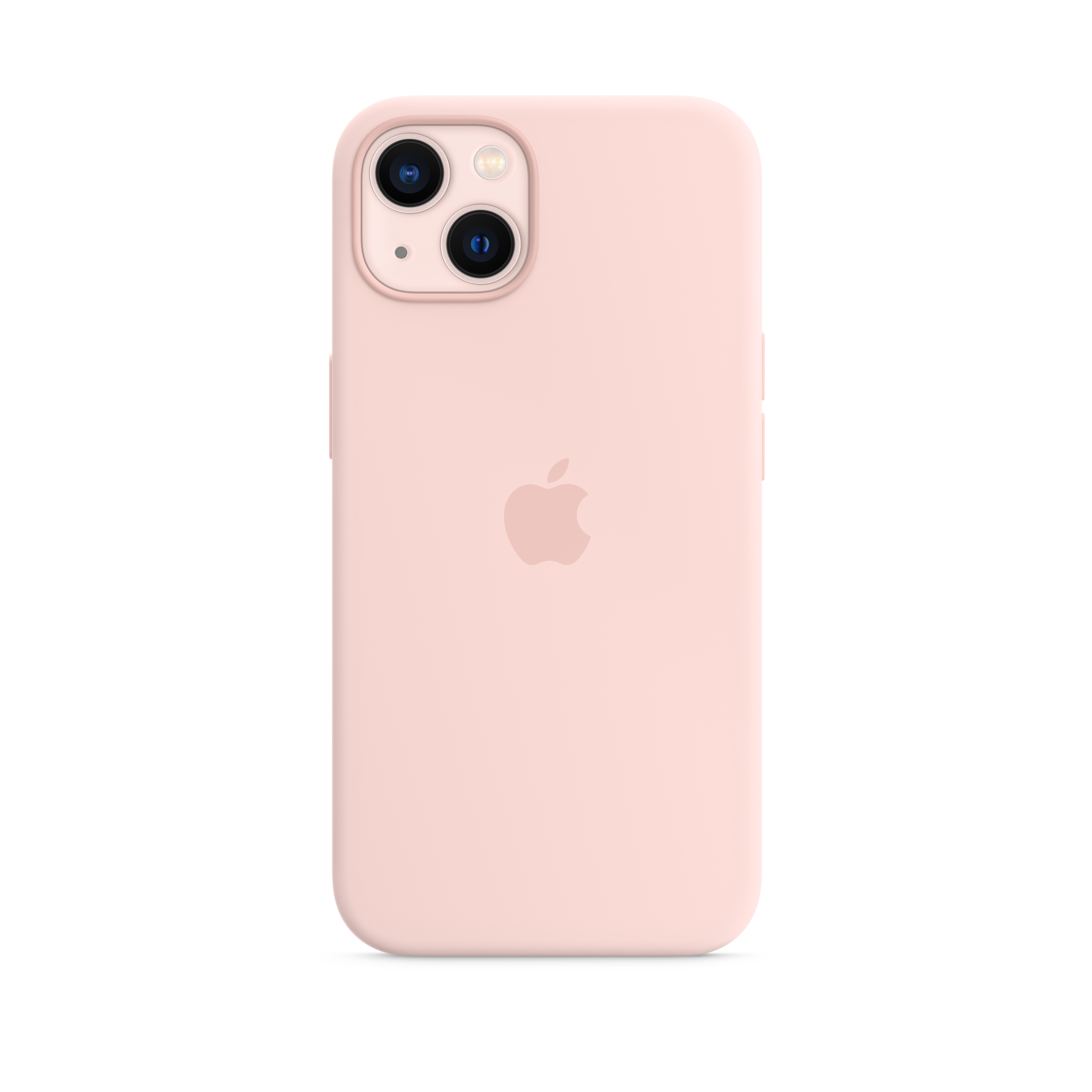 iPhone 13 Silicone Case with MagSafe — Chalk Pink